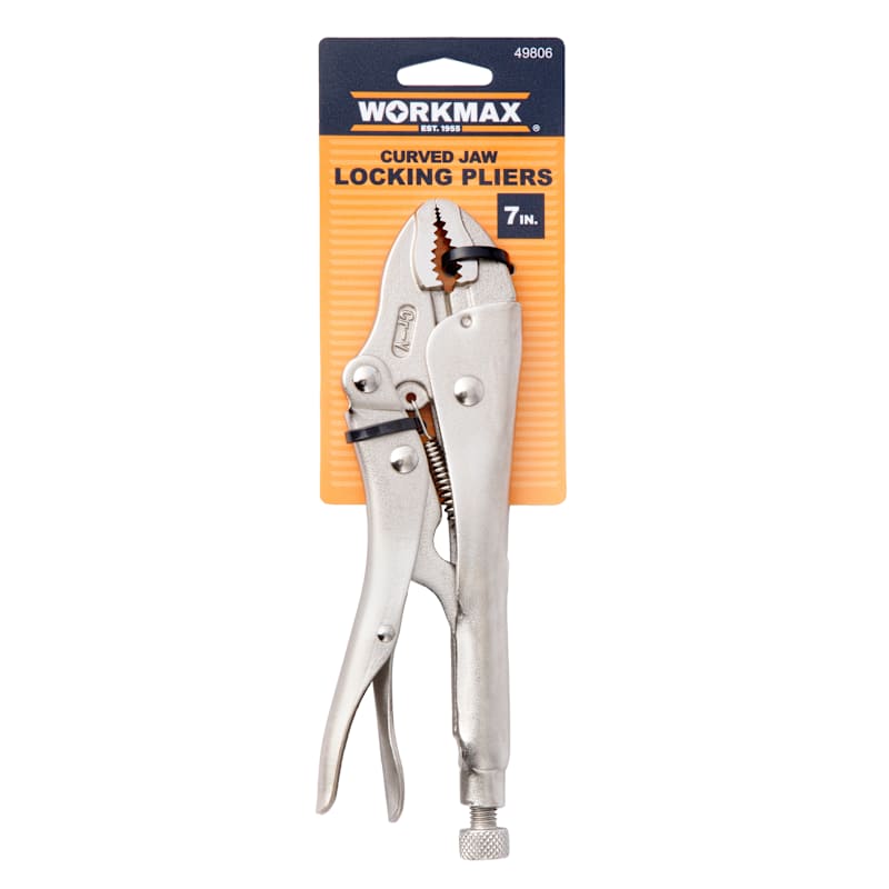 7 in Curved Jaw Locking Pliers by Workmax at Fleet Farm