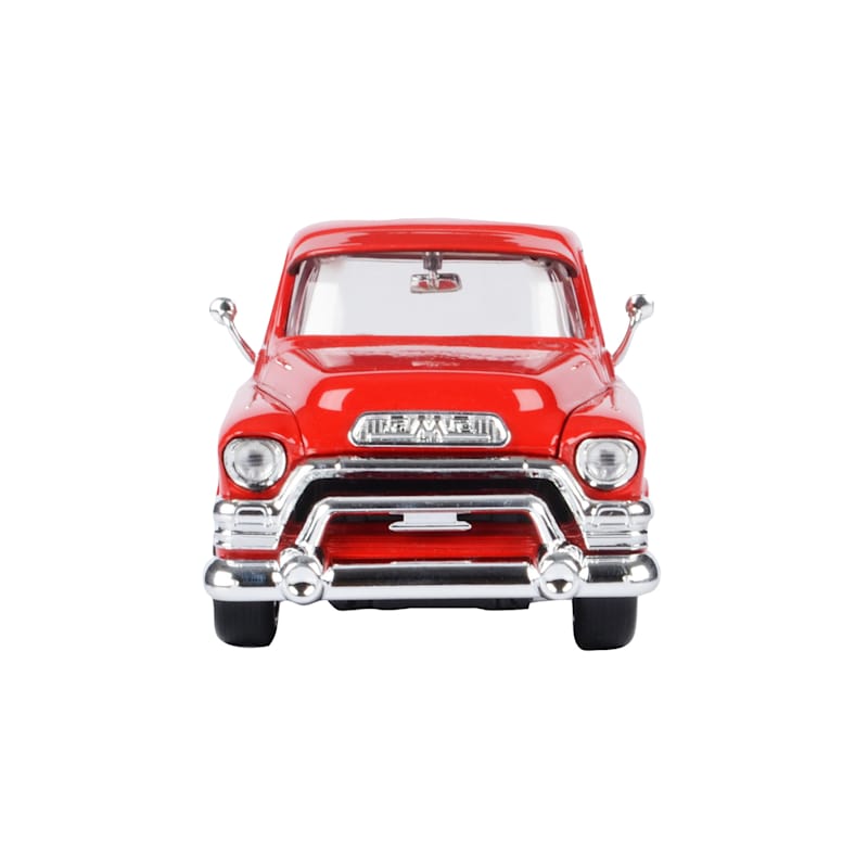 1955 GMC Blue Chip Pickup with Mills Fleet Farm Logo 1:24 scale by
