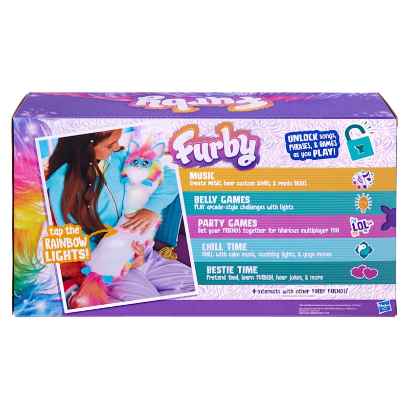 バンビー　フェアリー Hasbro HSBF8900 Furby Tie-Dye Plush - 2 Count - Walmart.com