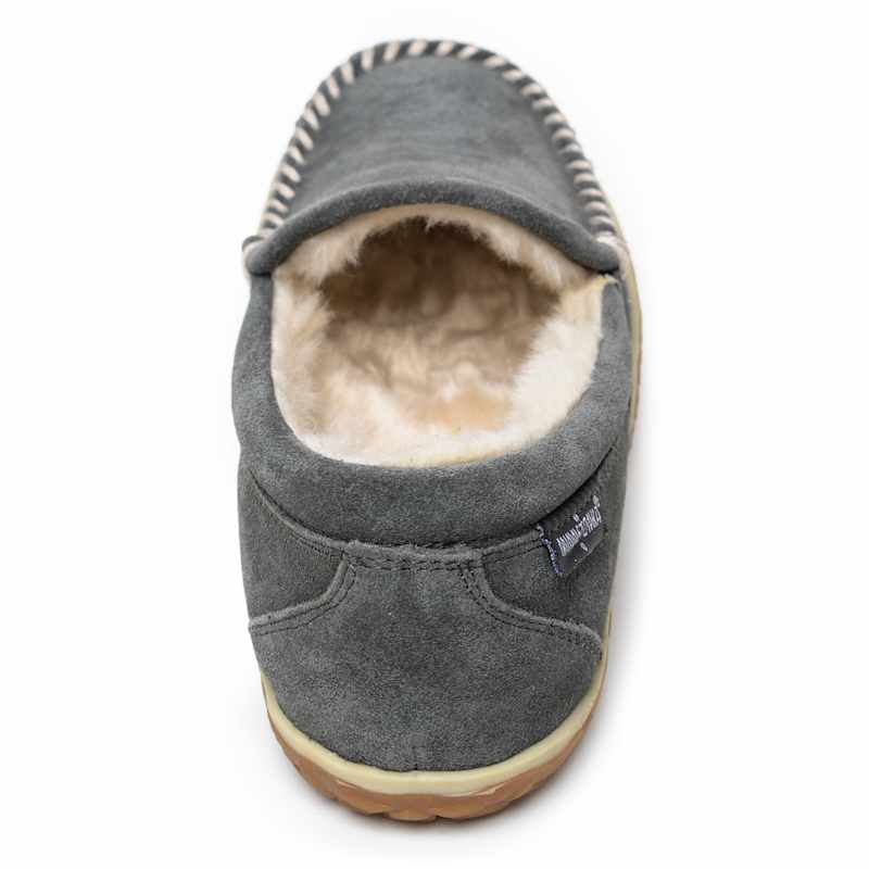Women's Grey Tempe Slippers by Minnetonka at Fleet Farm