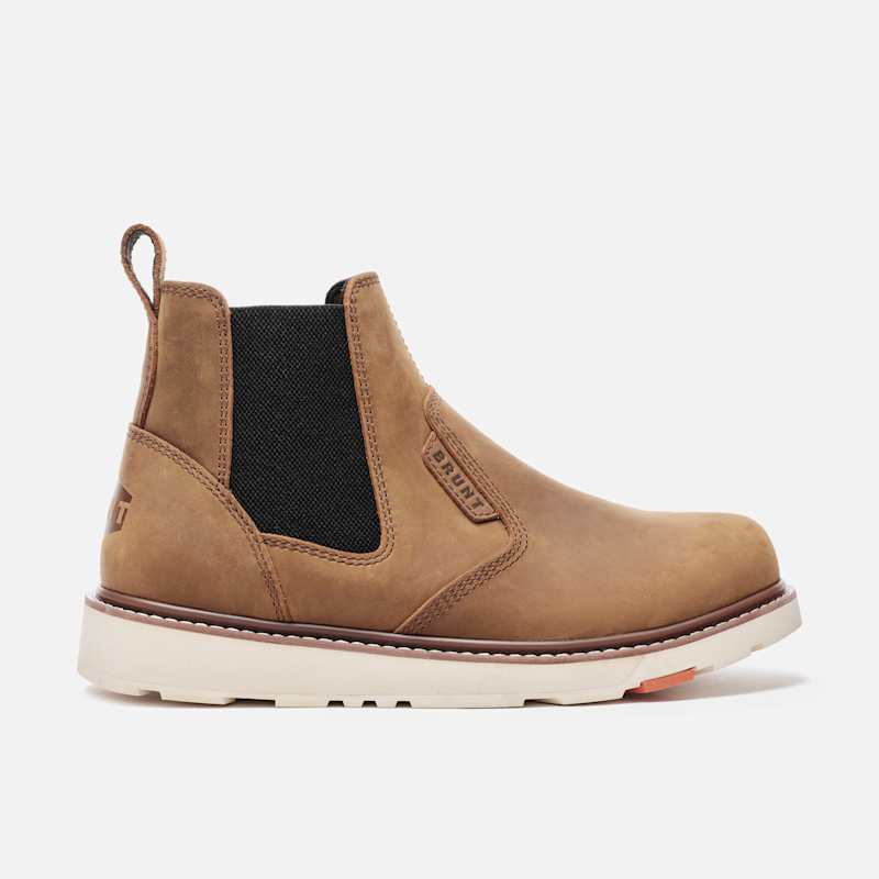 Men's Brown Ohman Unlined Soft Toe Boots by Brunt at Fleet Farm