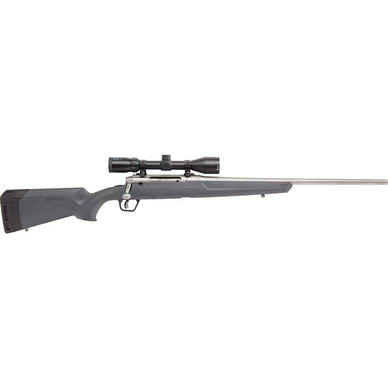AXIS II XP Gray Stainless Steel, Bush 3x9x40, .308 Win by Savage