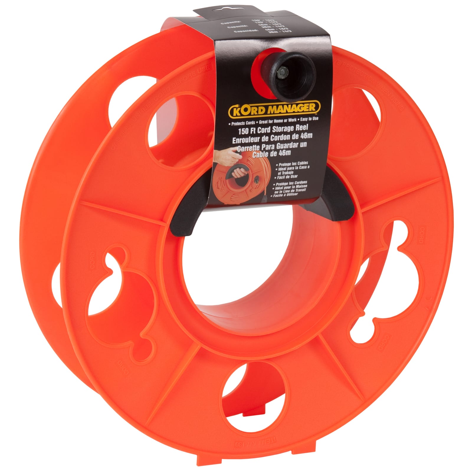 Orange Heavy-Duty Cord Storage Reel by Bayco at Fleet Farm