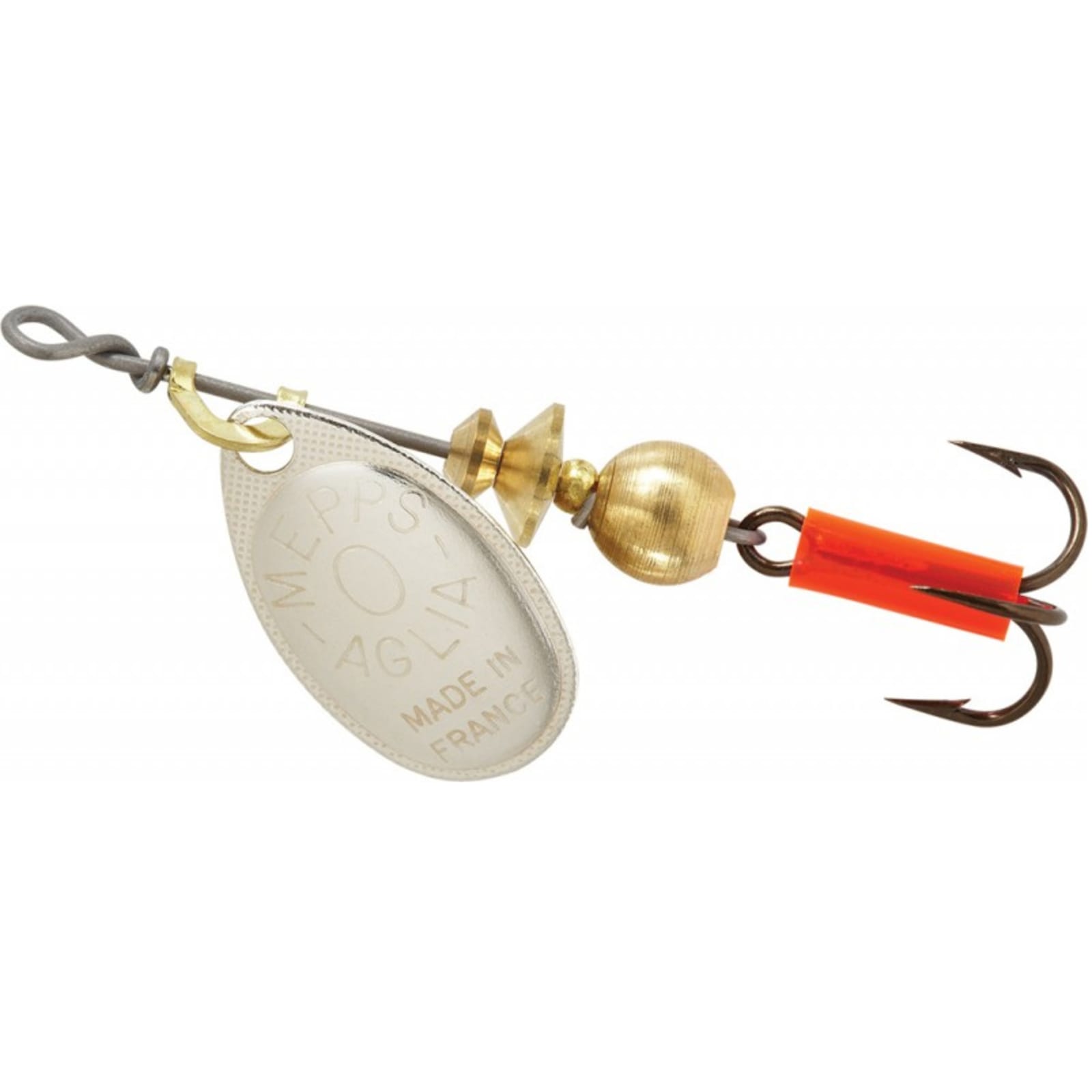  Mepps Aglia Plain Treble Fishing Lure, 1/2-Ounce