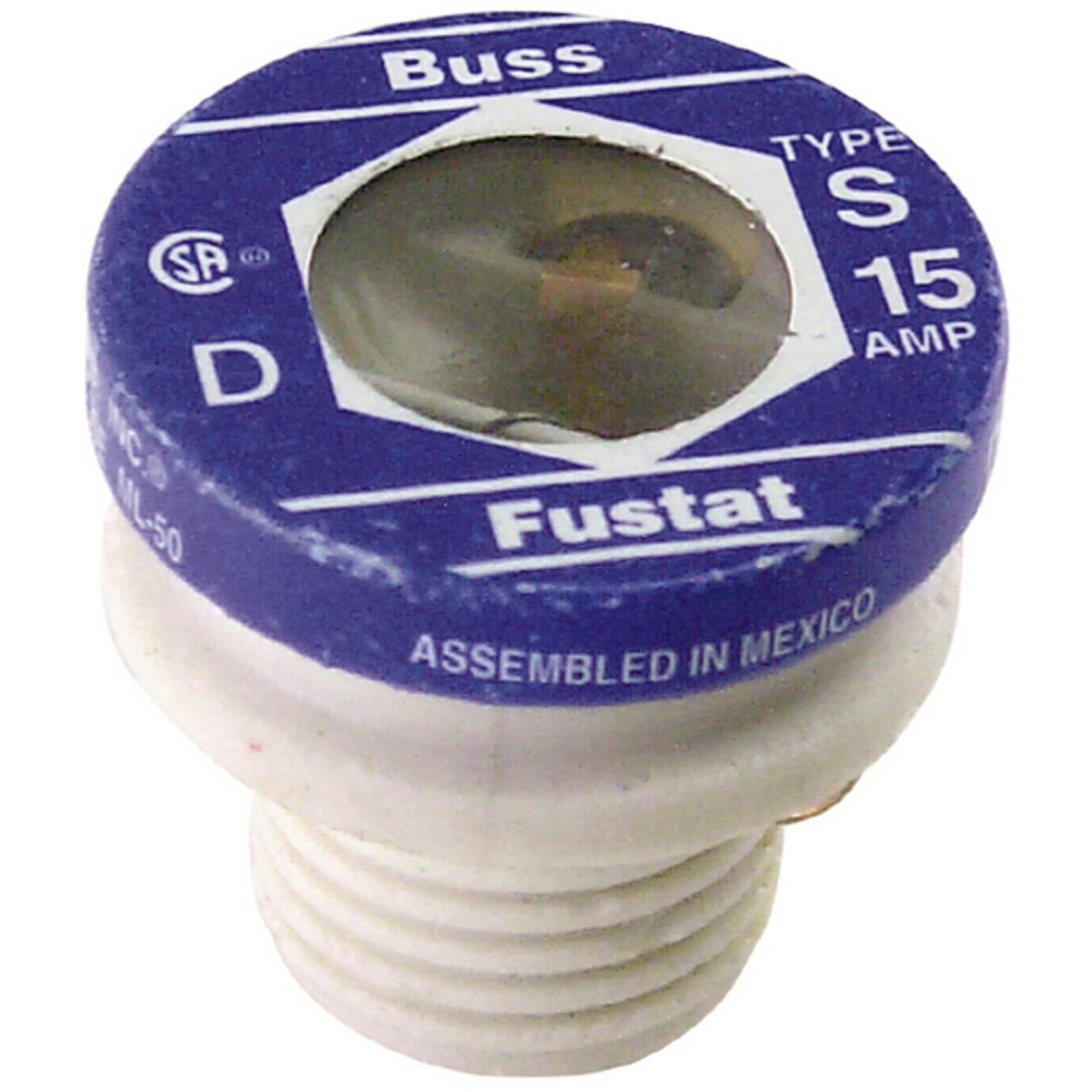 Bussmann BP/S-15 S Plug Fuse