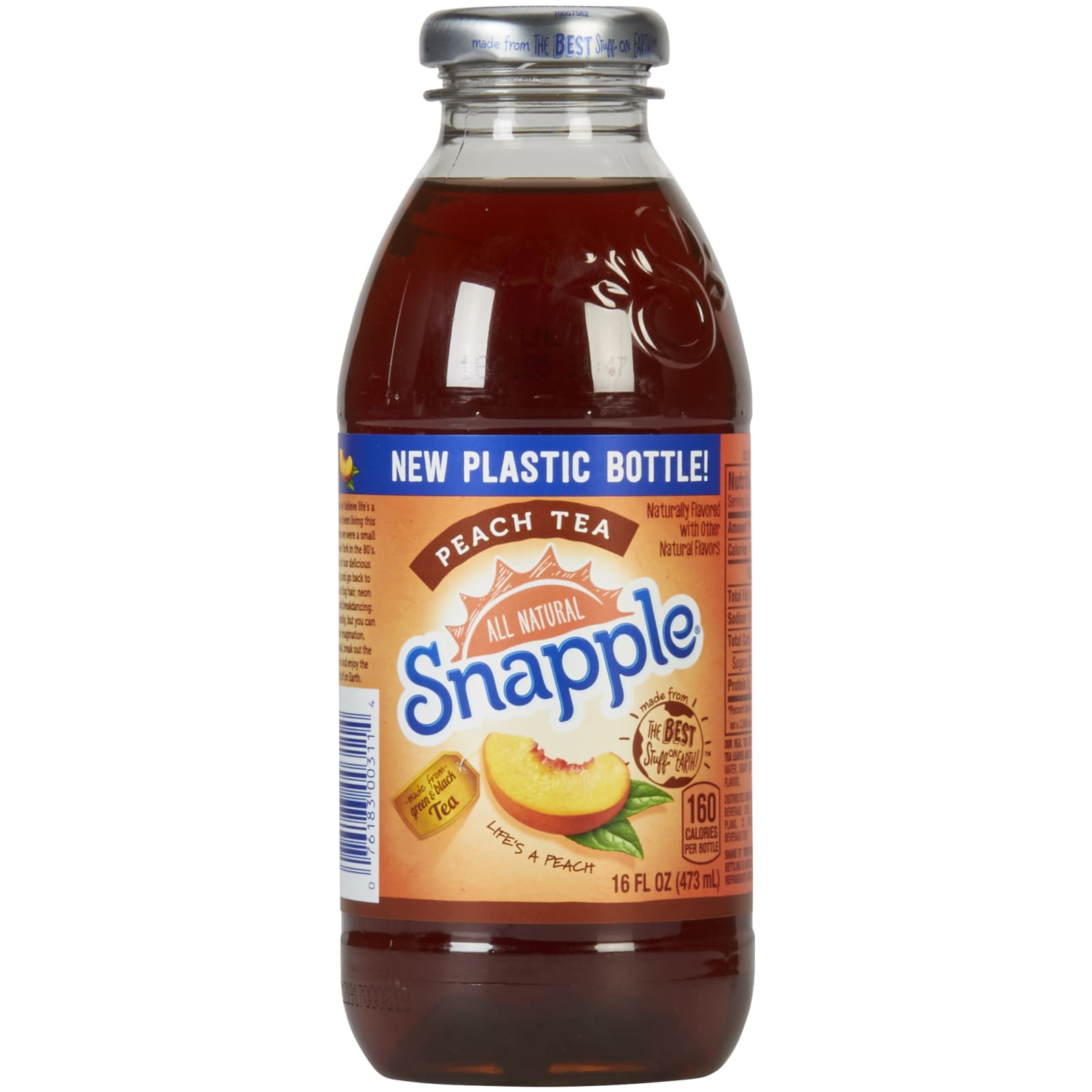 Snapple Peach Tea - 16 oz bottle