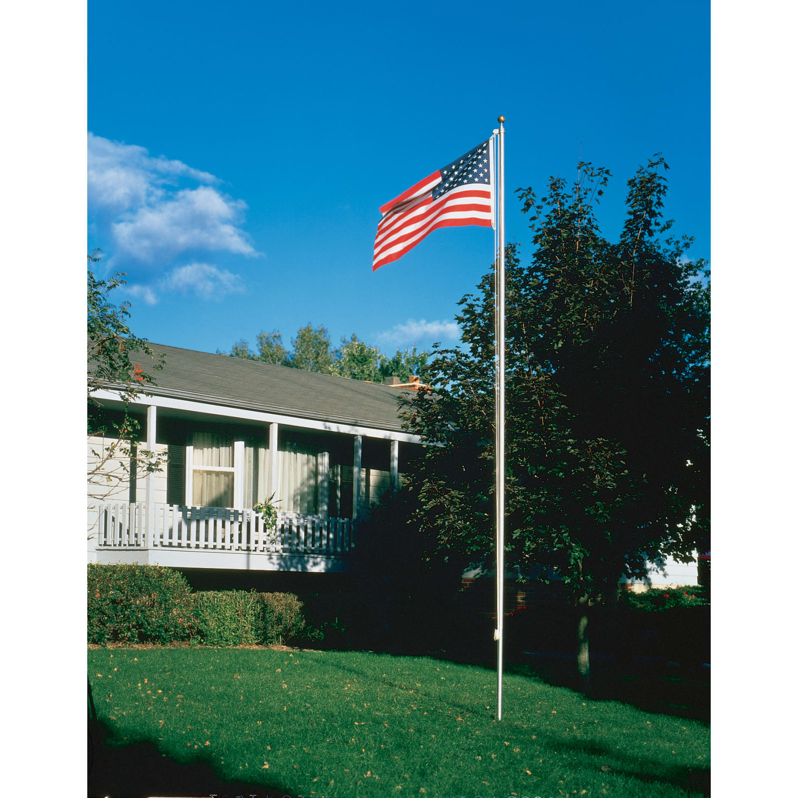 20 Ft. In-Ground Flagpole Set by Olympus Flag & Banner at Fleet Farm