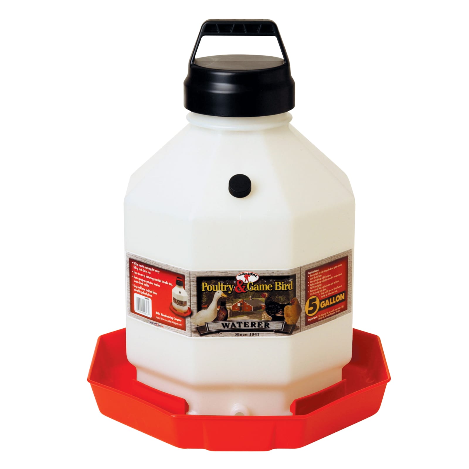 5 gal Plastic Poultry Waterer by Little Giant at Fleet Farm