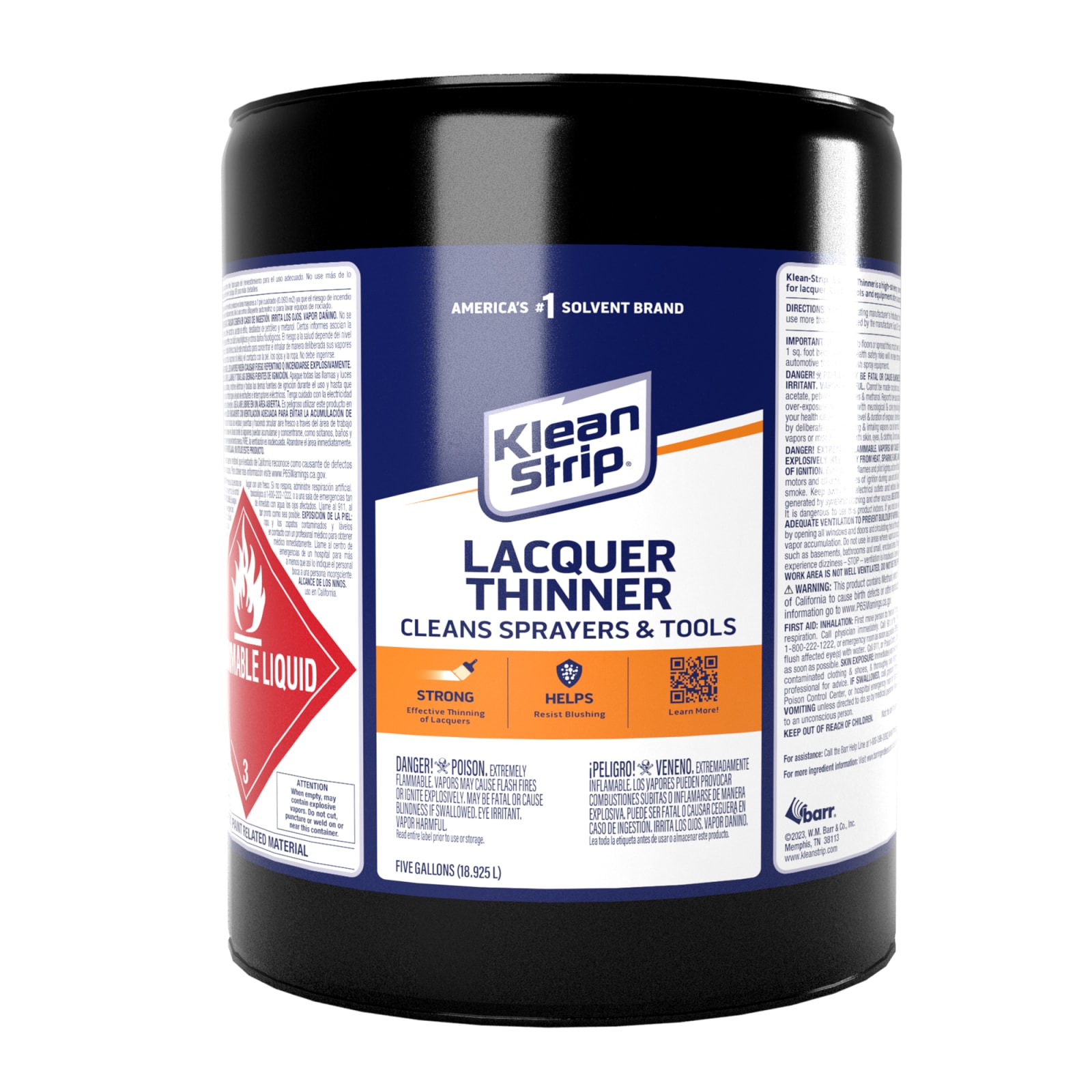 5 gal Lacquer Thinner by Klean-Strip at Fleet Farm