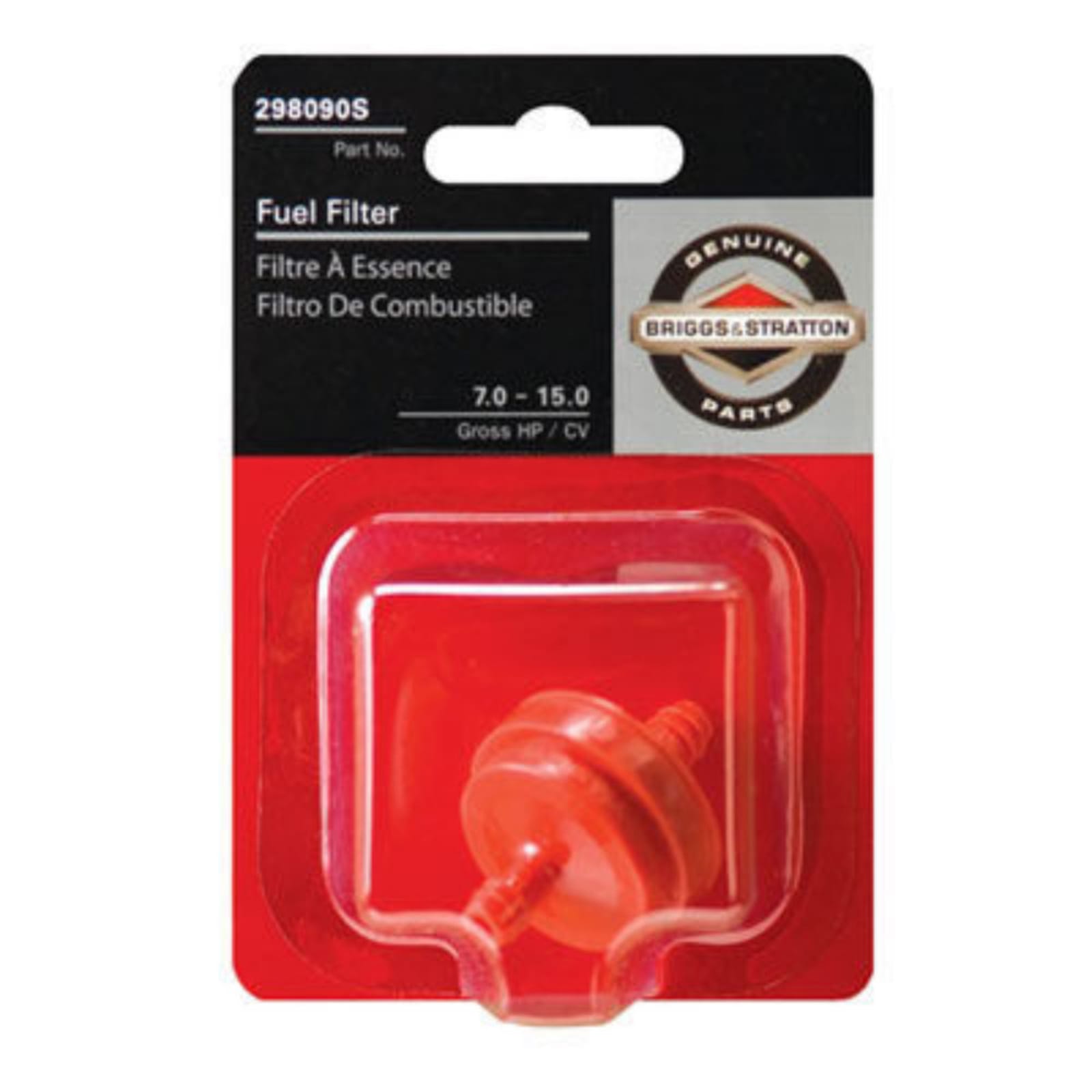Gas authorized filter briggs stratton lawn mower