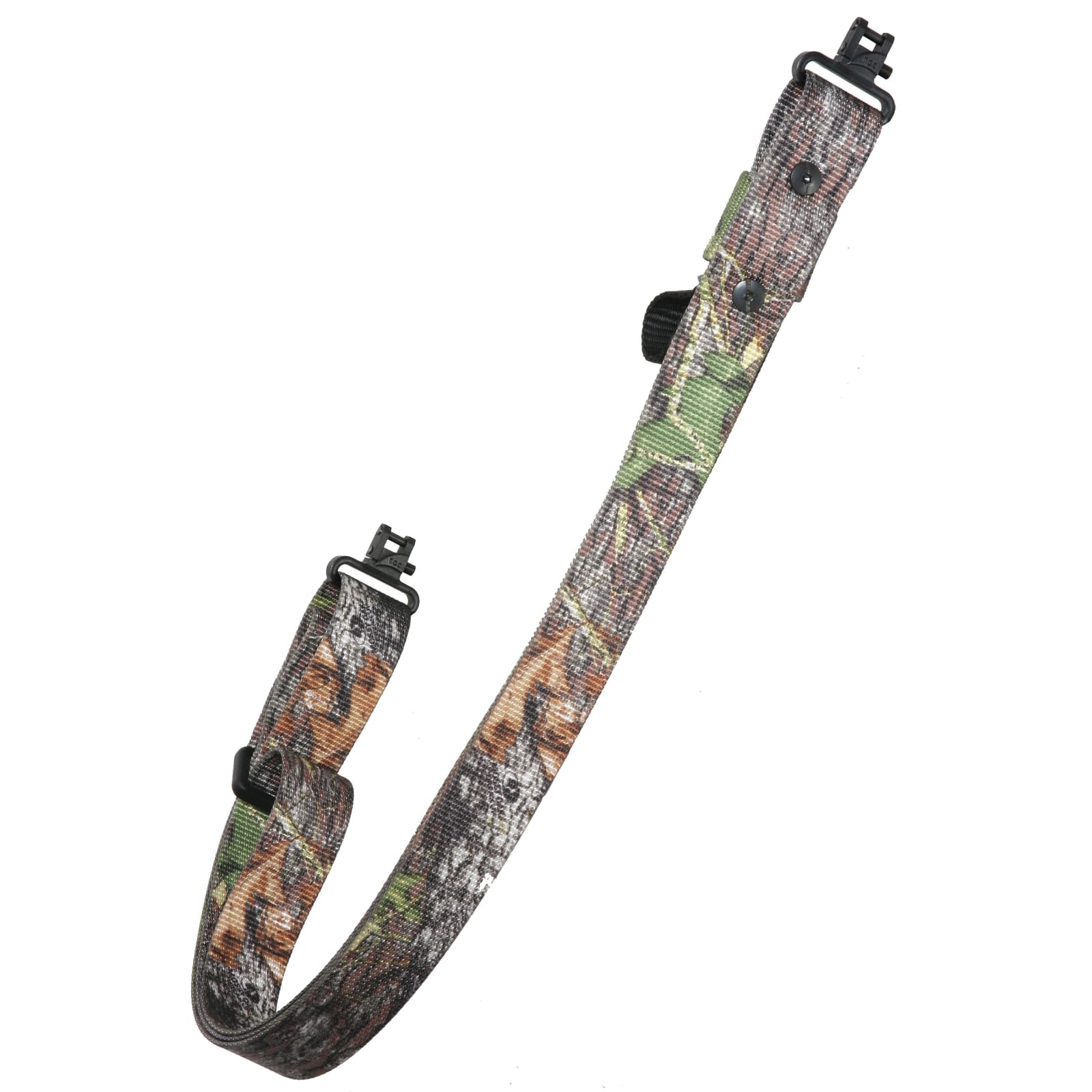 Super 1.25 in Mossy Oak Break-Up Camo Rifle Sling w/ Swivels by