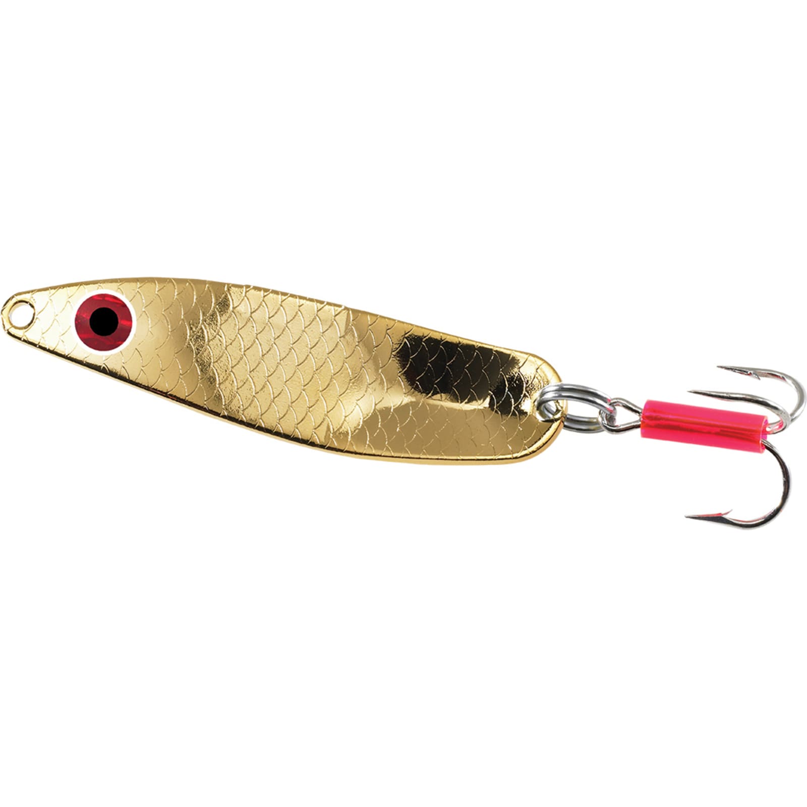 Syclops Plain Treble Hook Spoon - Gold by Mepps at Fleet Farm