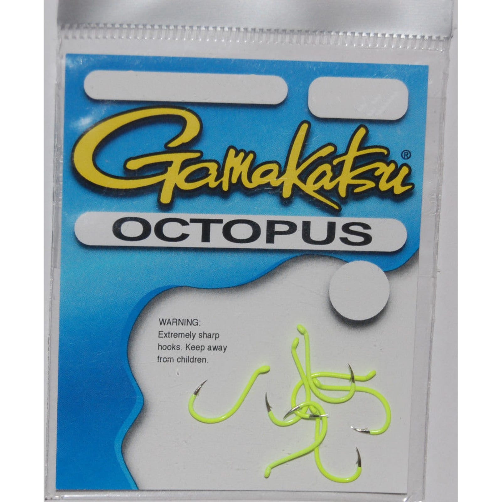 Octopus Hooks - Chartreuse by Gamakatsu at Fleet Farm