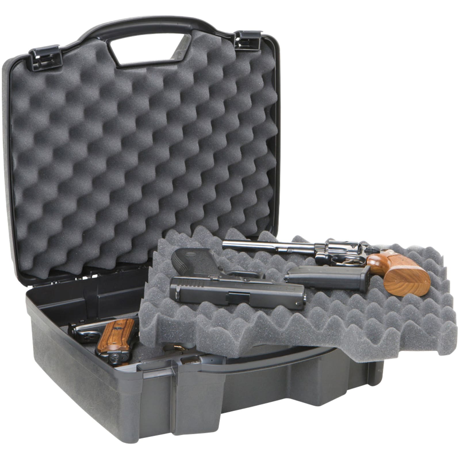 Protector Series Black 4-Handgun Case by Plano at Fleet Farm