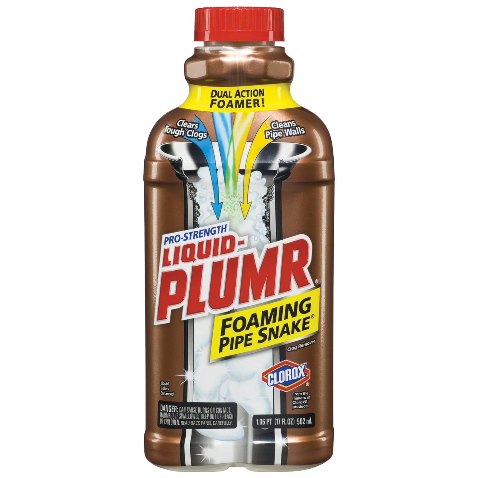 Liquid Plumr Liquid-Plumr Pro-Strength Clog Remover, Hair Clog
