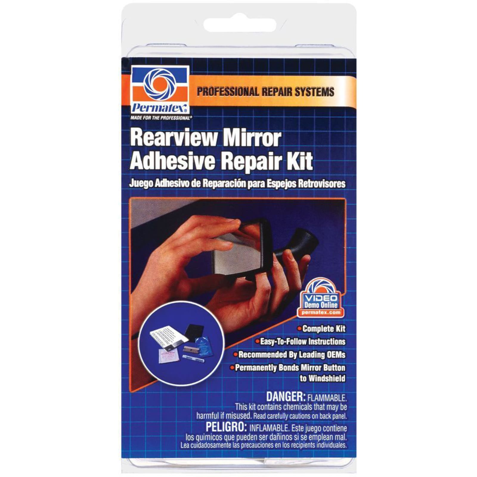 Rearview Mirror Adhesive Kit by Permatex at Fleet Farm, Mirror Repair Kit