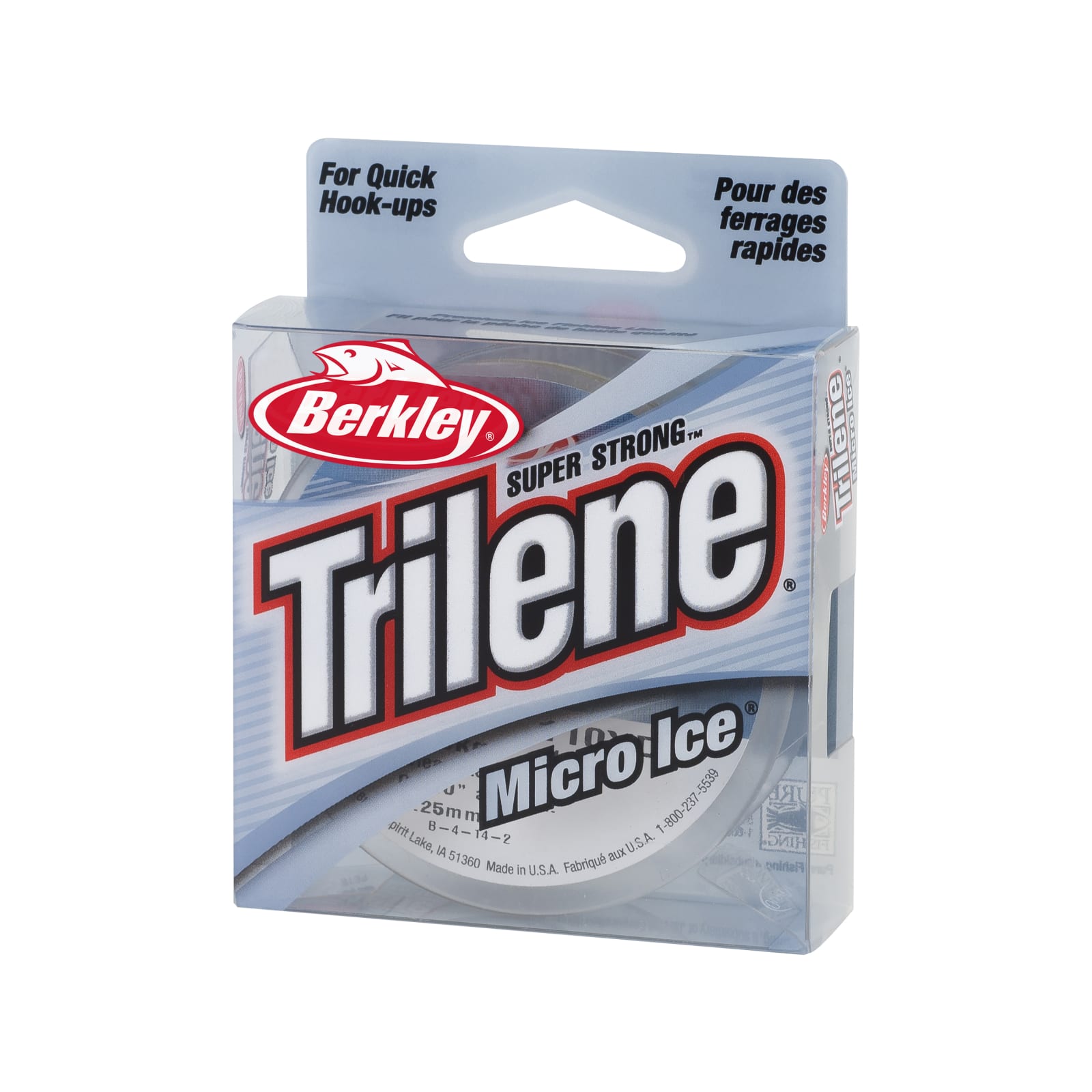 Berkley Trilene® Micro Ice® Fishing Line 110 Yard Clear