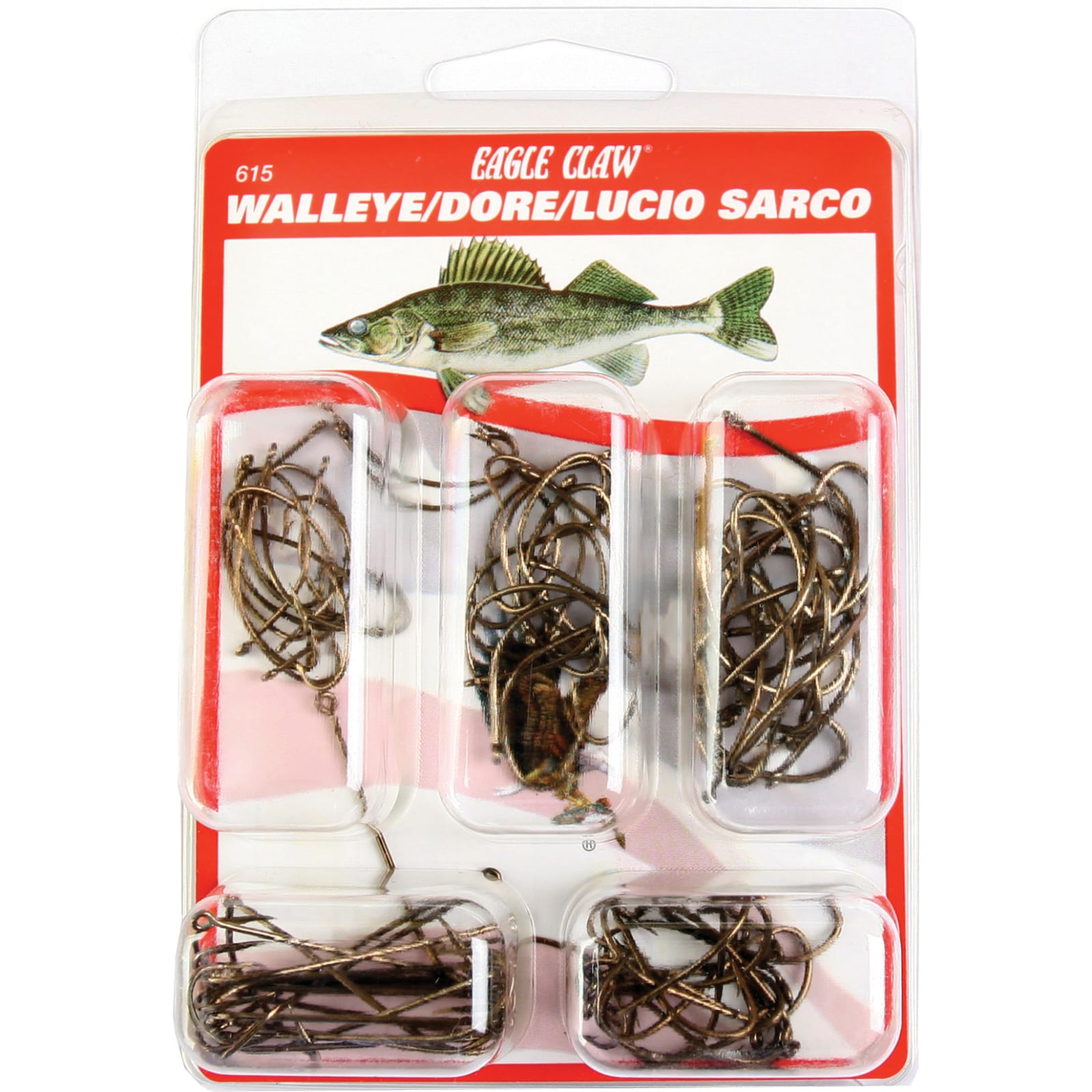 Eagle Claw 80 Pc. Assorted Walleye Hooks by Eagle Claw at Fleet Farm