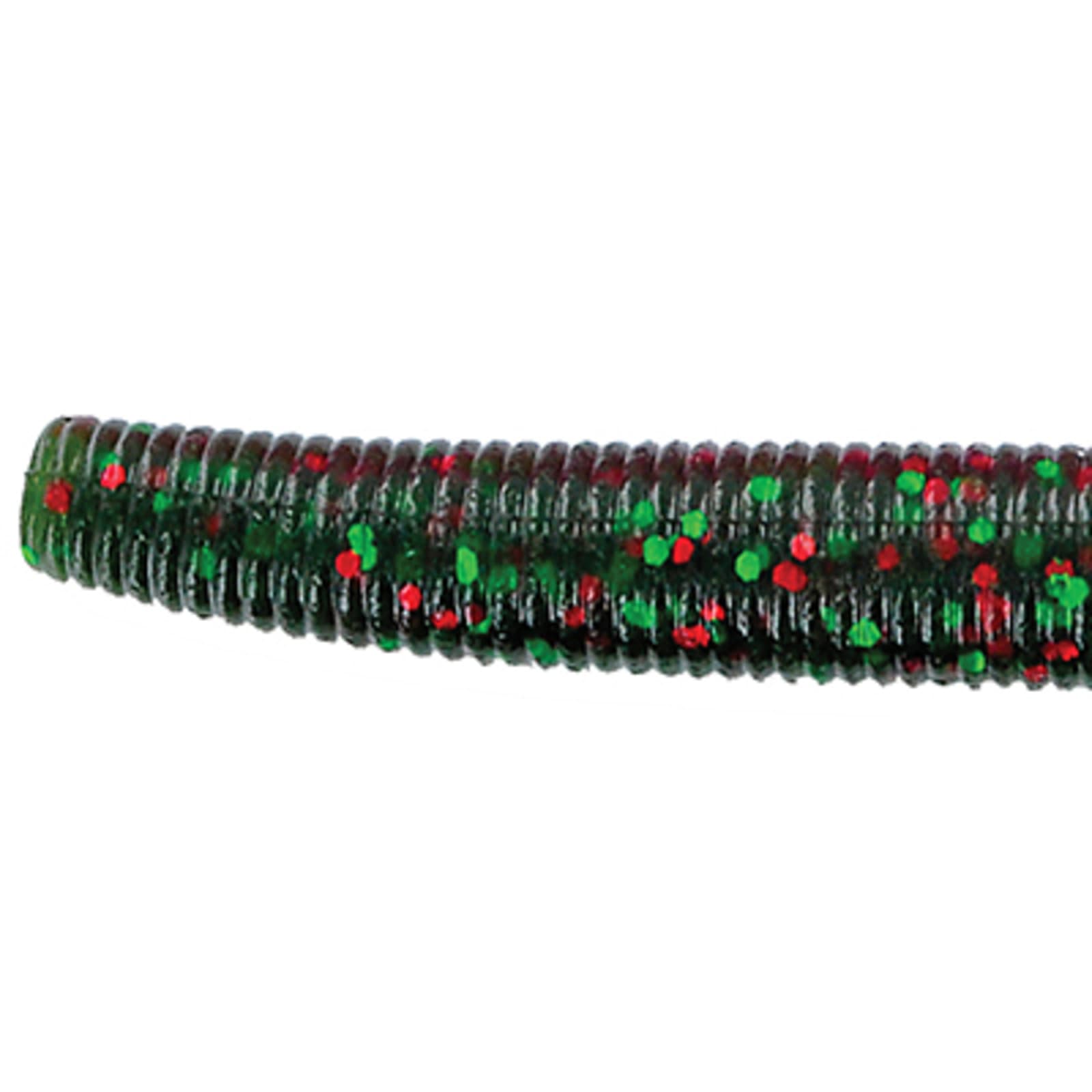 Gary Yamamoto Custom Baits 5 Senko Worm, Watermelon Red/Green Flake 