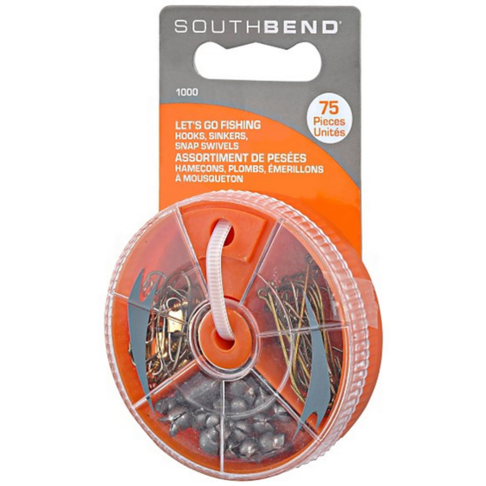 South Bend 1000 Hook-Sinker-Swivel Assortment