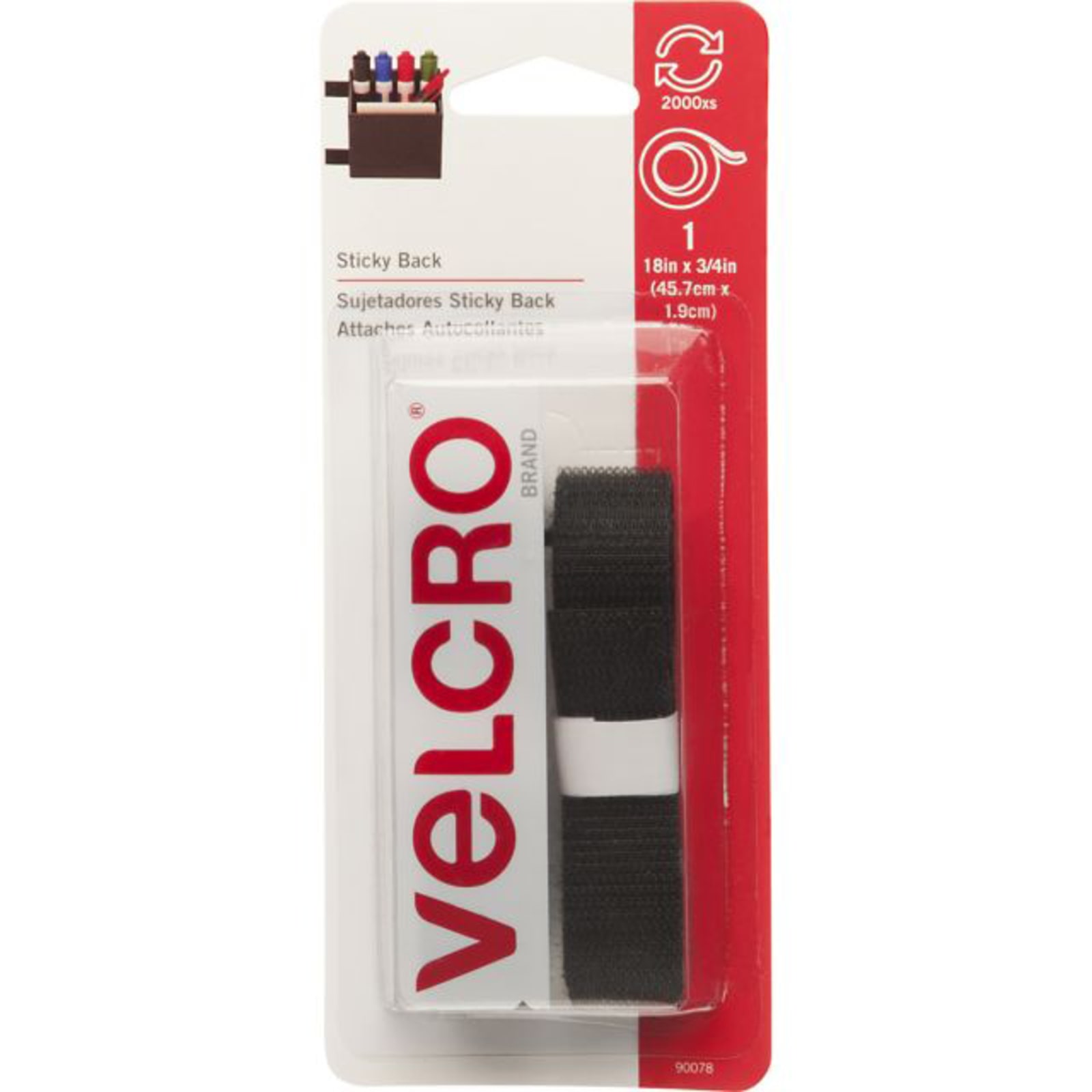 Sticky Back Tape - 18 In. by VELCRO at Fleet Farm