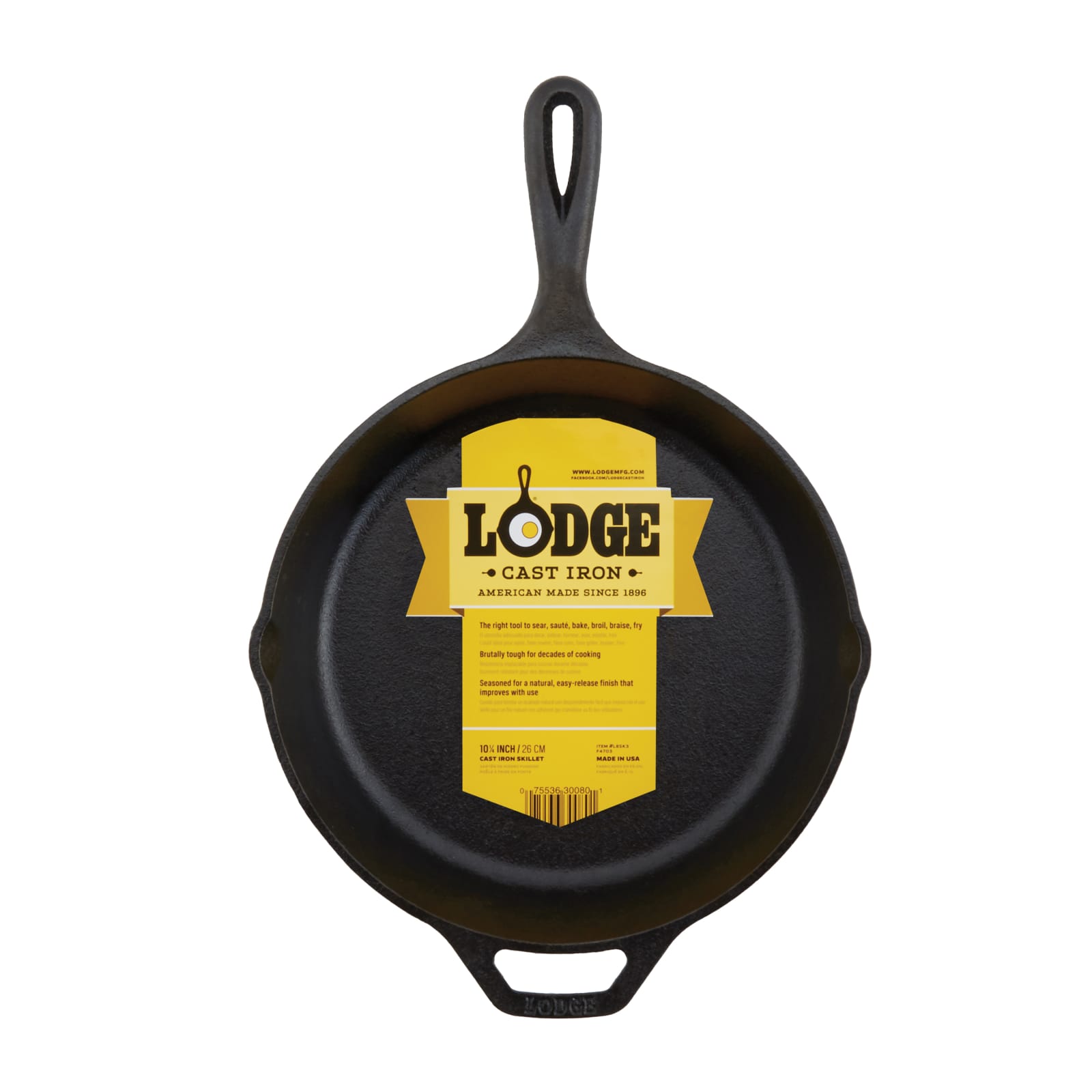 Lodge 13.25 inch Dual Handle Pan