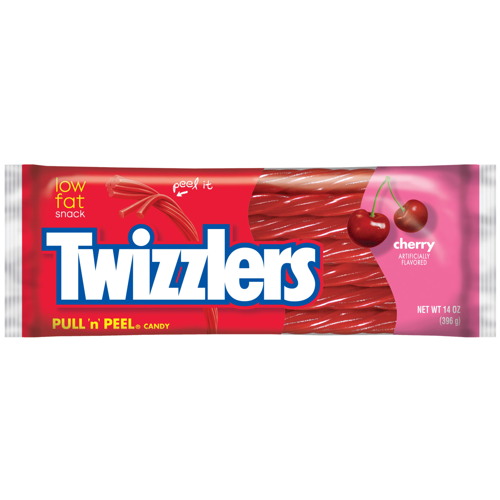 Twizzlers Pull 'n' Peel Cherry Candy, 14 oz - The Fresh Grocer