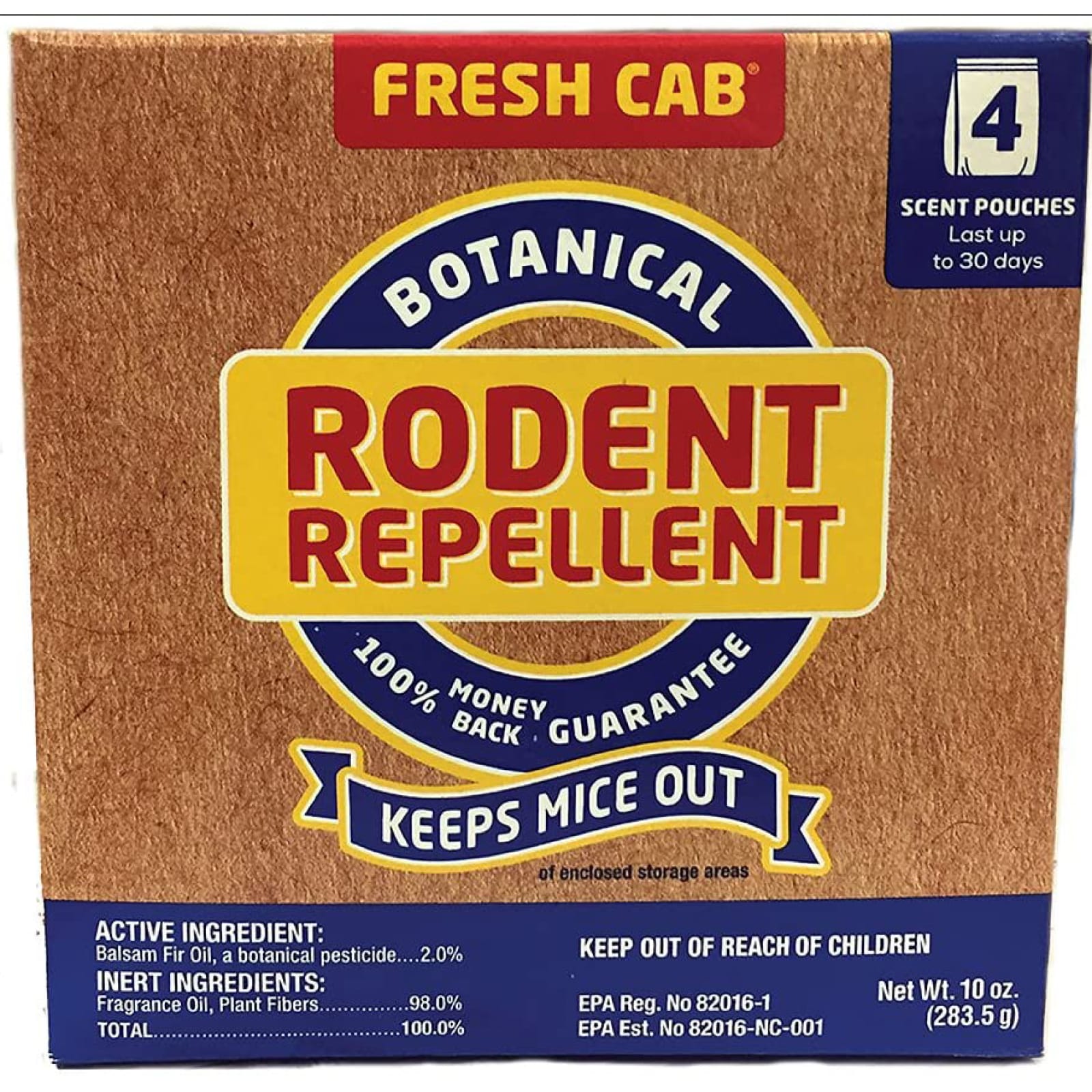 Fresh cab rodent sale repellent