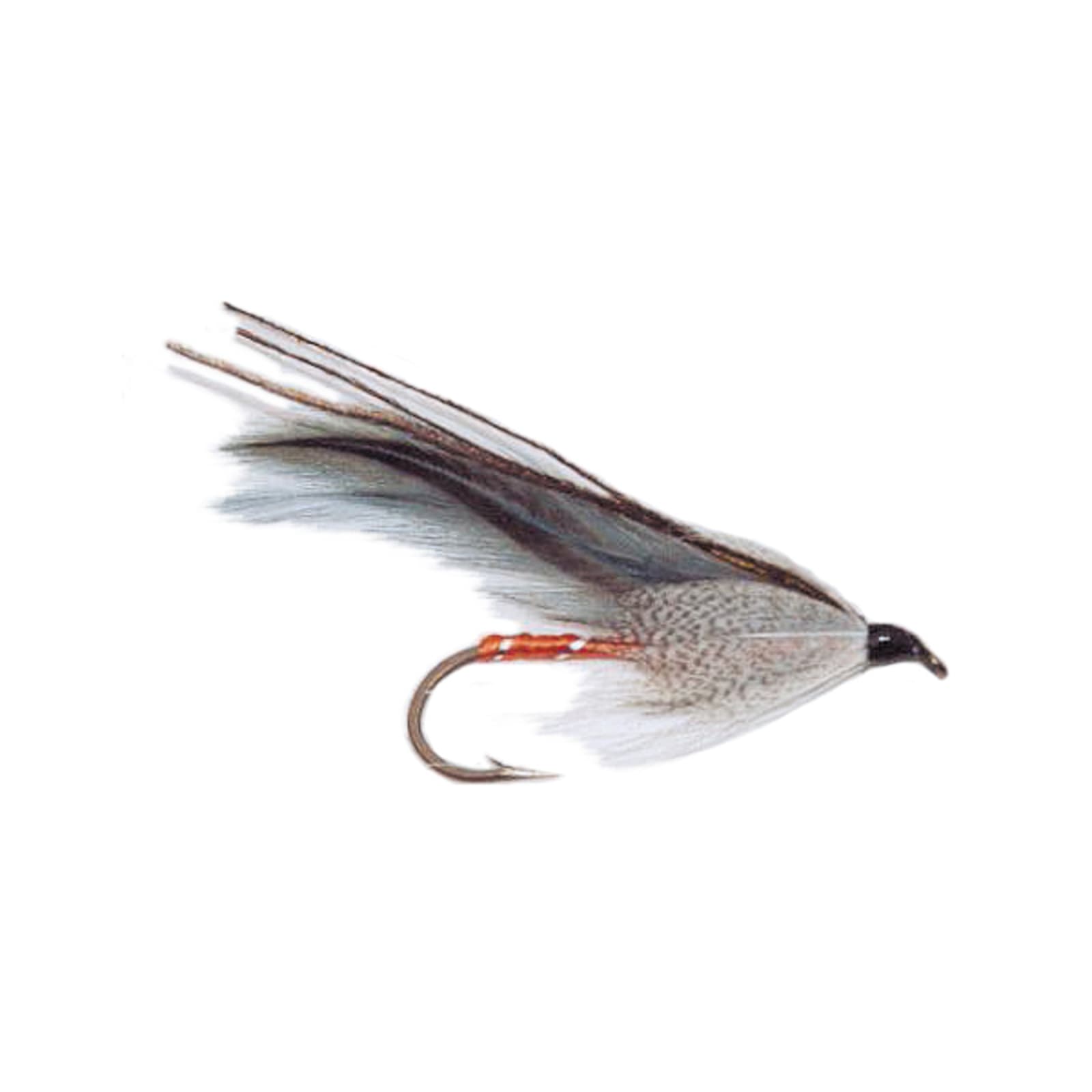 #4 Streamer Fly - Grey Ghost