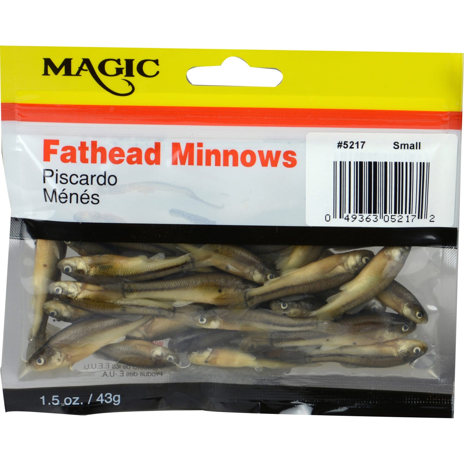 Magic 5217 Preserved Fathead Minnows Bait