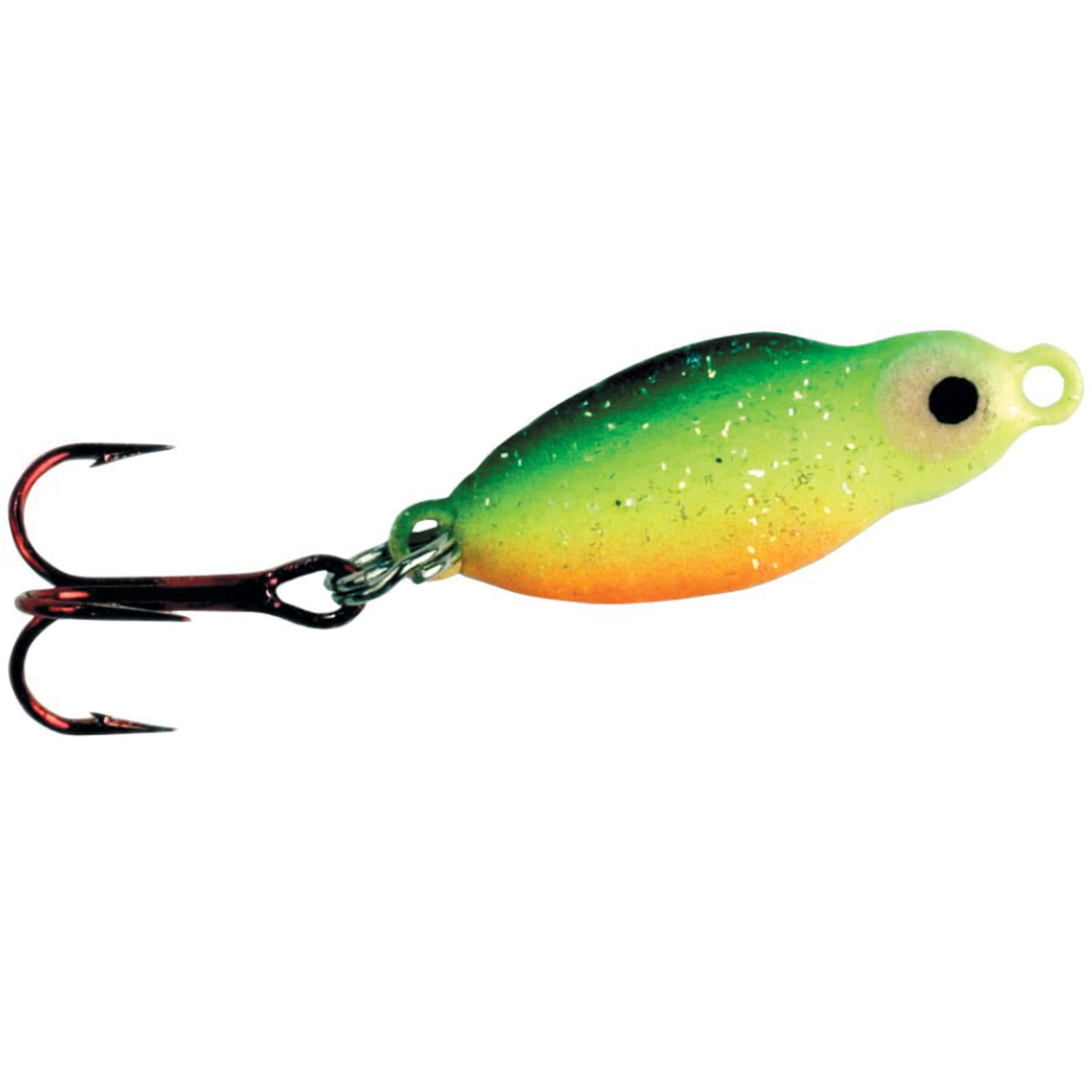 Frostee Jigging Spoon - Glo Perch by Lindy at Fleet Farm