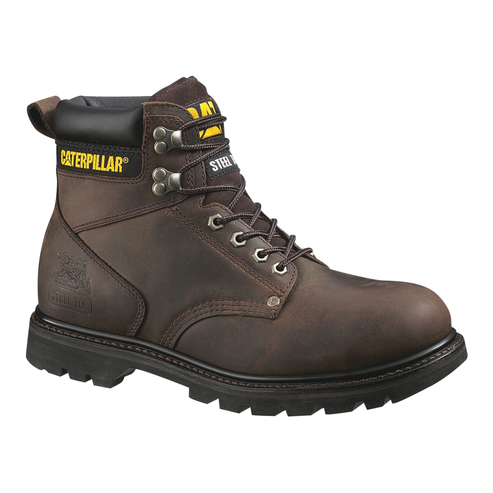 Cat brown leather boots new arrivals