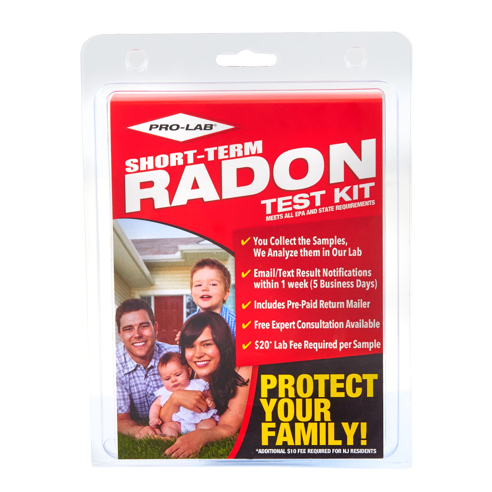 Make a radon measurement - buy reliable test kits for your house today