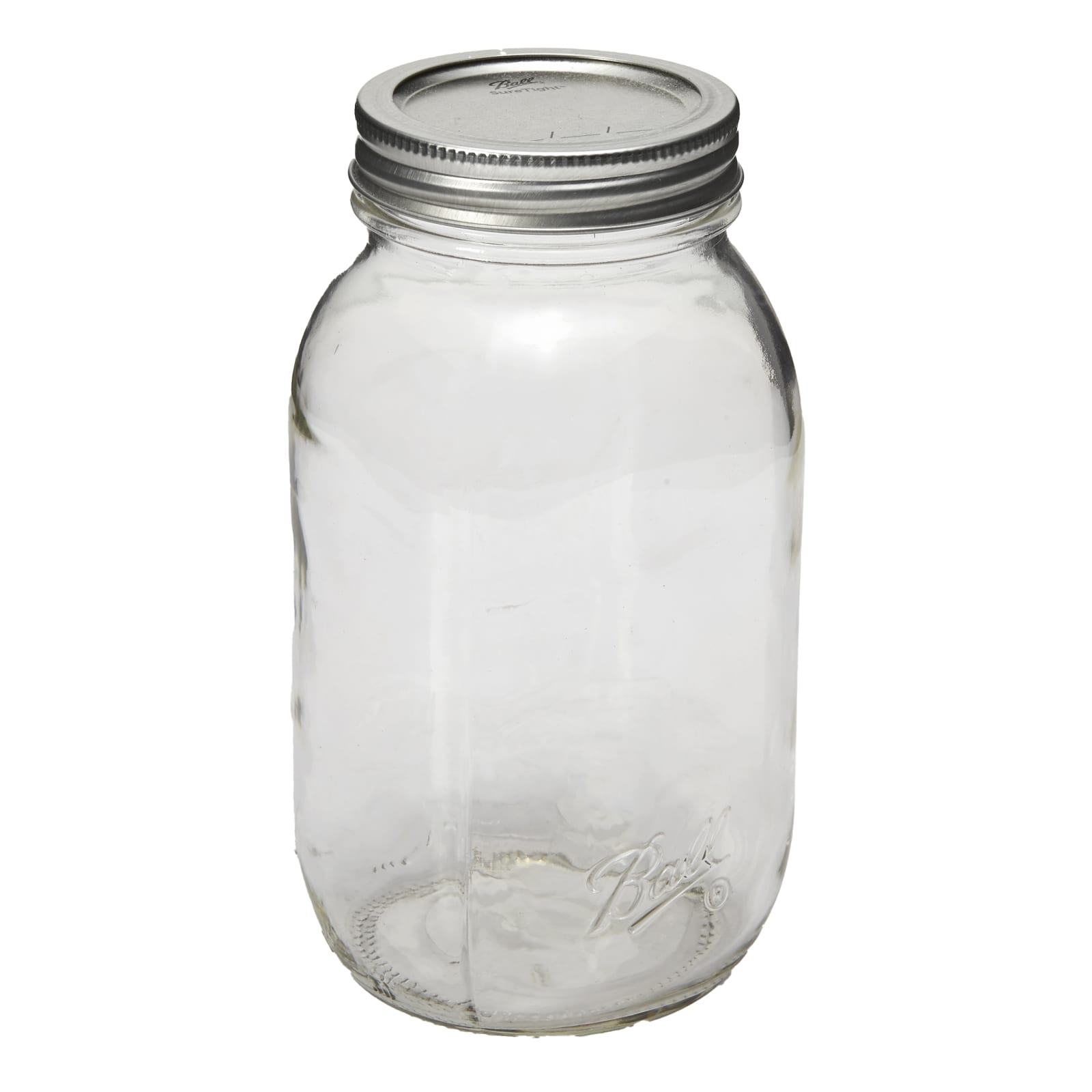 Ball, Smooth-Sided Glass Mason Jars with Lids & Bands, Wide Mouth