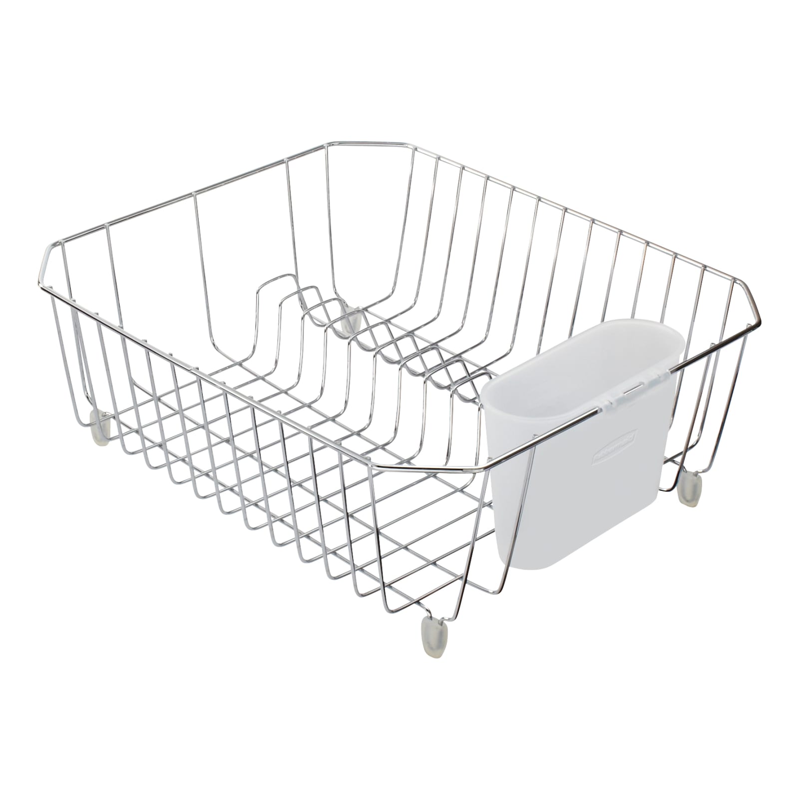 White Wire Dish Drying Rack