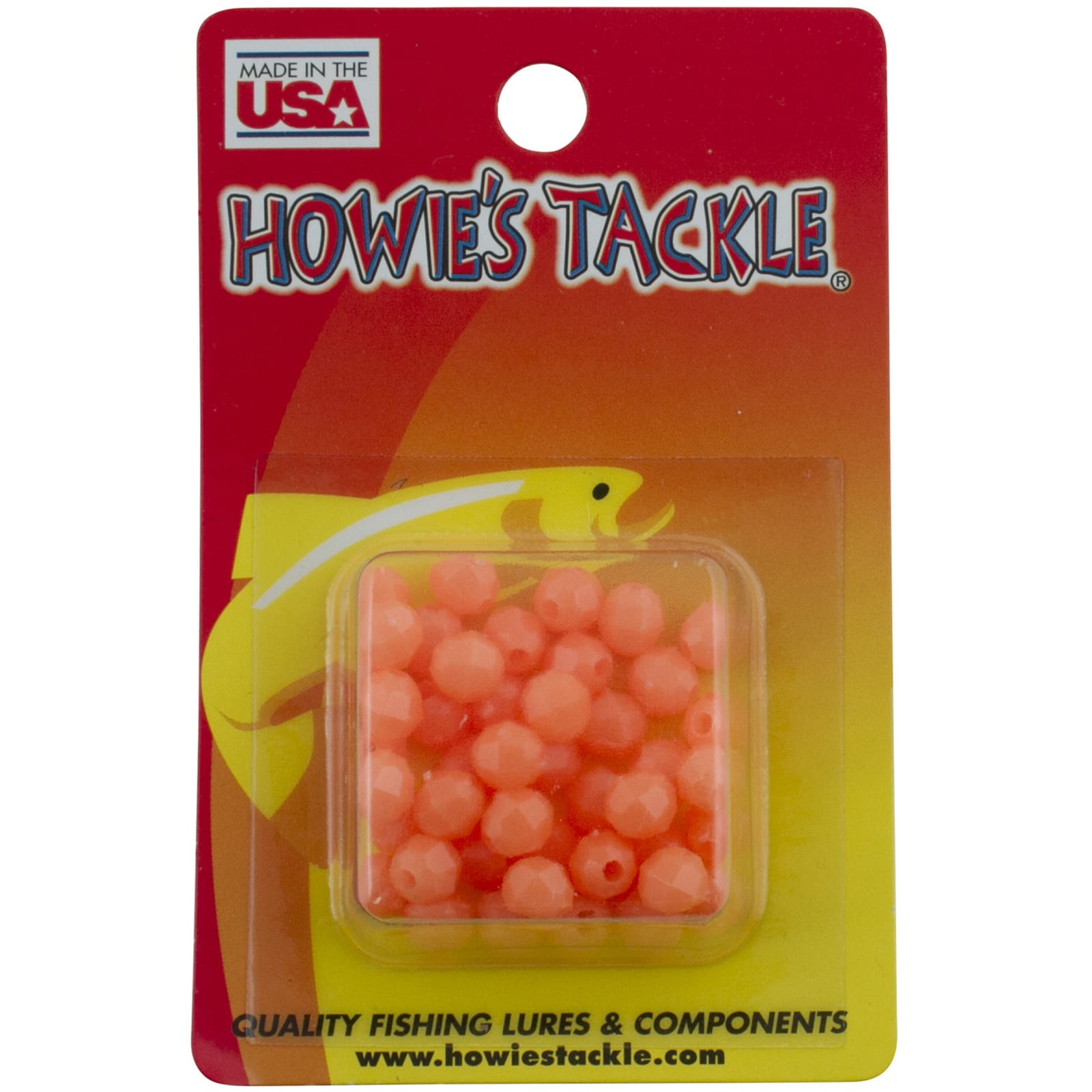 Howie Beads - Orange Glow by Howie's Tackle at Fleet Farm