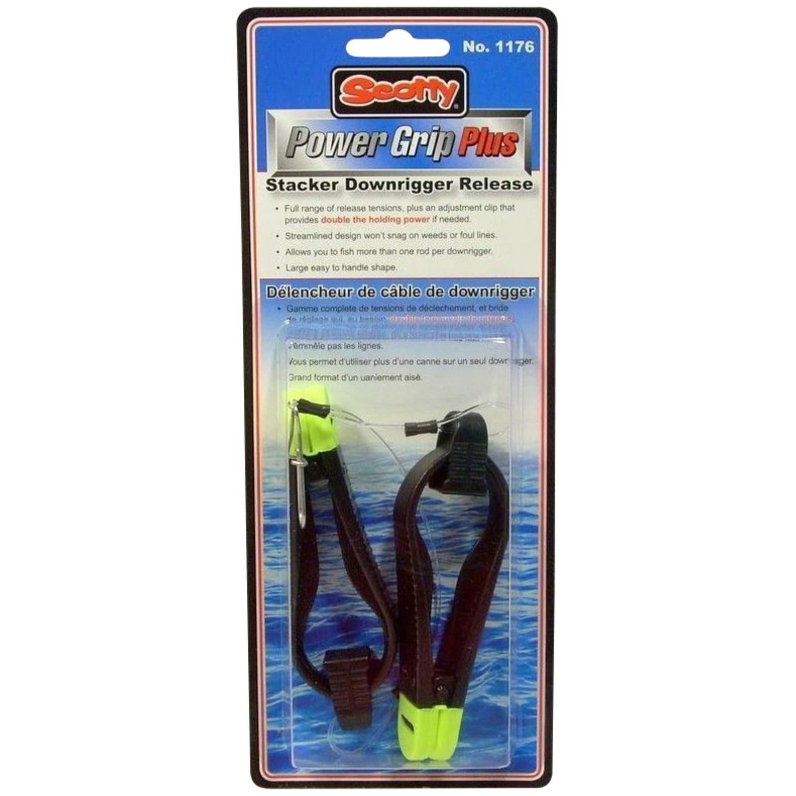 orders shop Scotty Downrigger Power Grip Plus & Snap Hook lot 4X