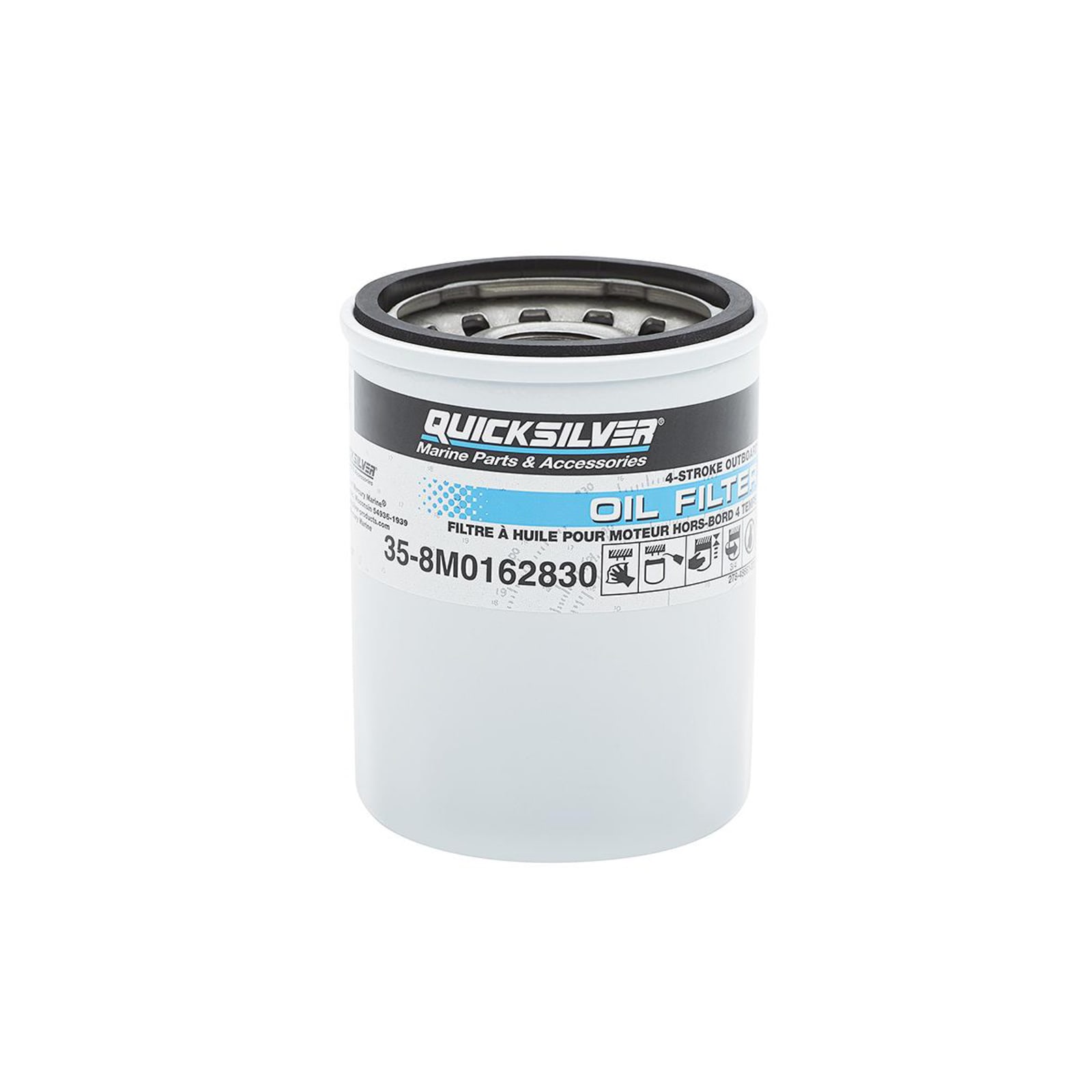 8M0162830 Oil Filter for Mercury and Mariner 4-Stroke Outboards 25 