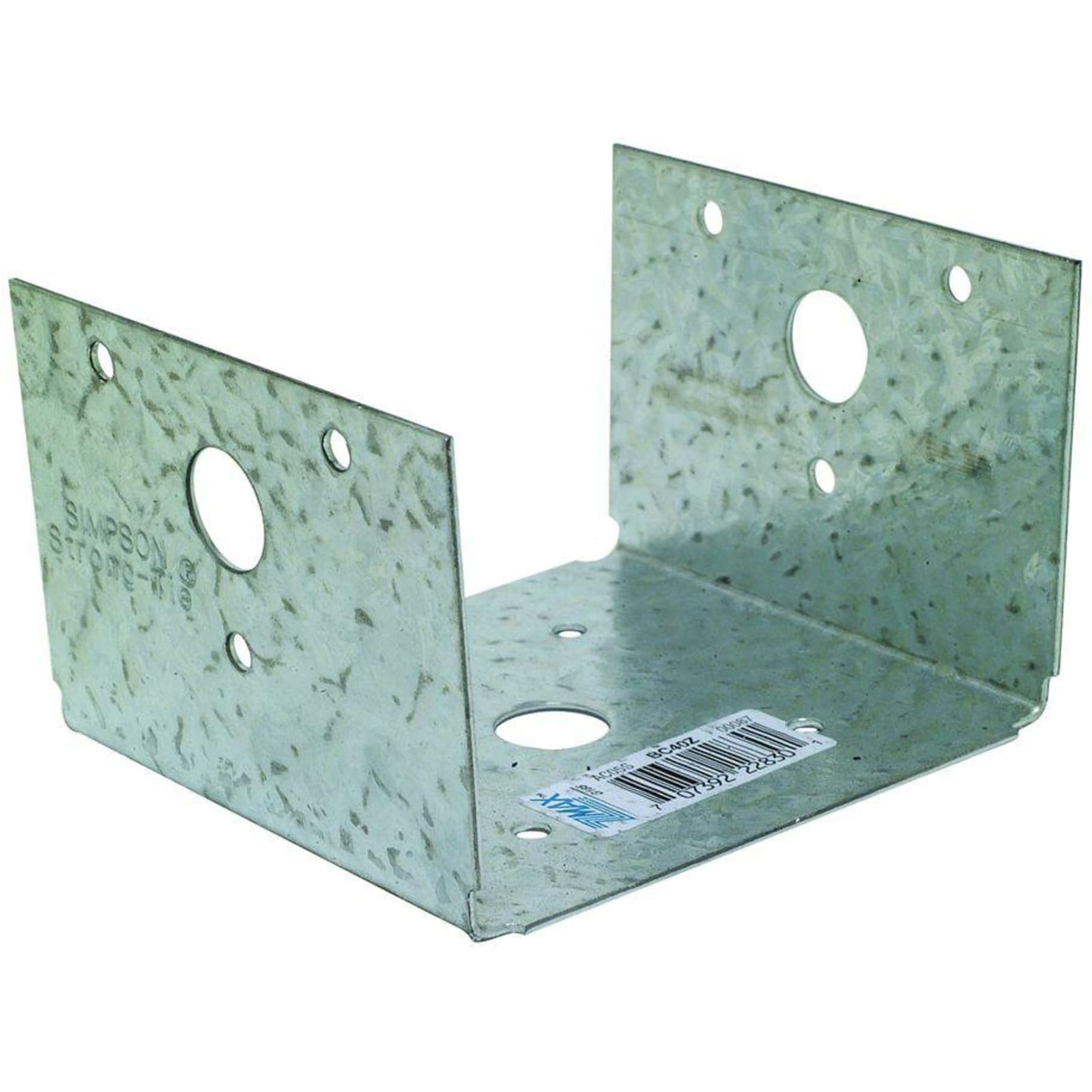 Simpson Strong-Tie ZMAX 18-Gauge Half Post Base 4x4 by Simpson Strong-Tie  at Fleet Farm