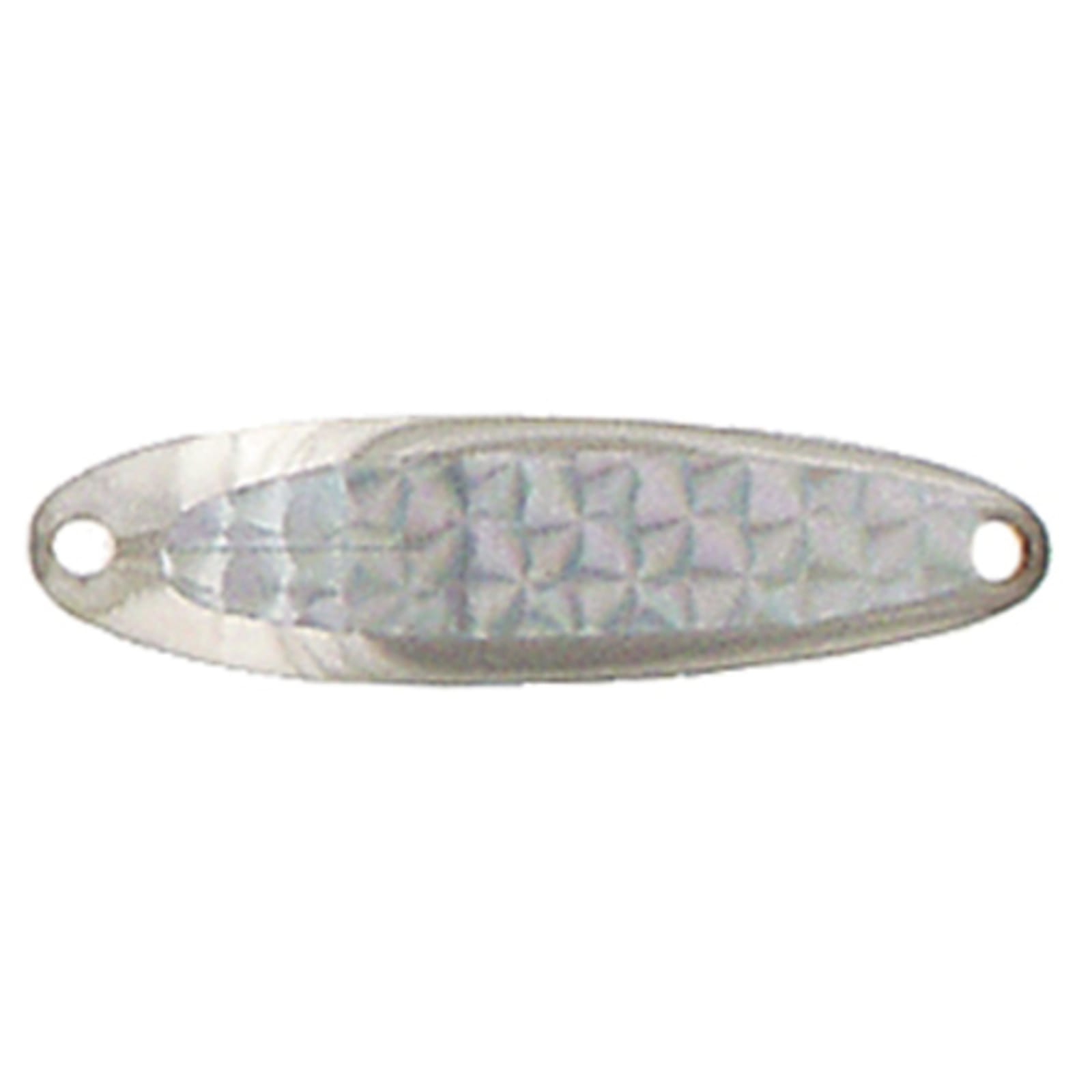  Luhr Jensen 1003-112-0150 Krocodile, Chrome/Silver Prism lite,  1 1/2 Ounce : Fishing Spoons : Sports & Outdoors