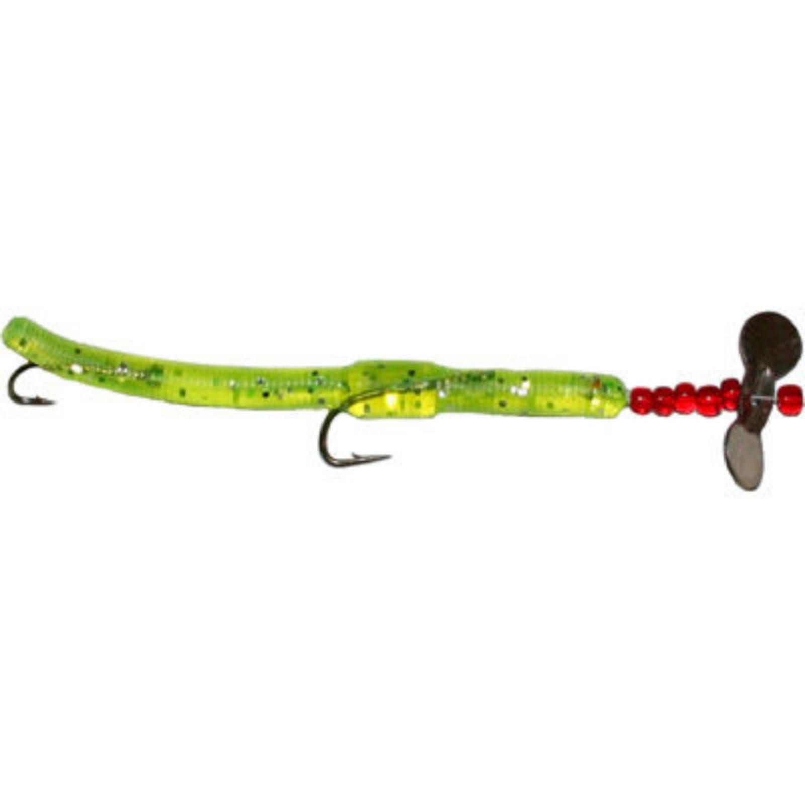 K & E Tackle Rival Spin - Chartreuse