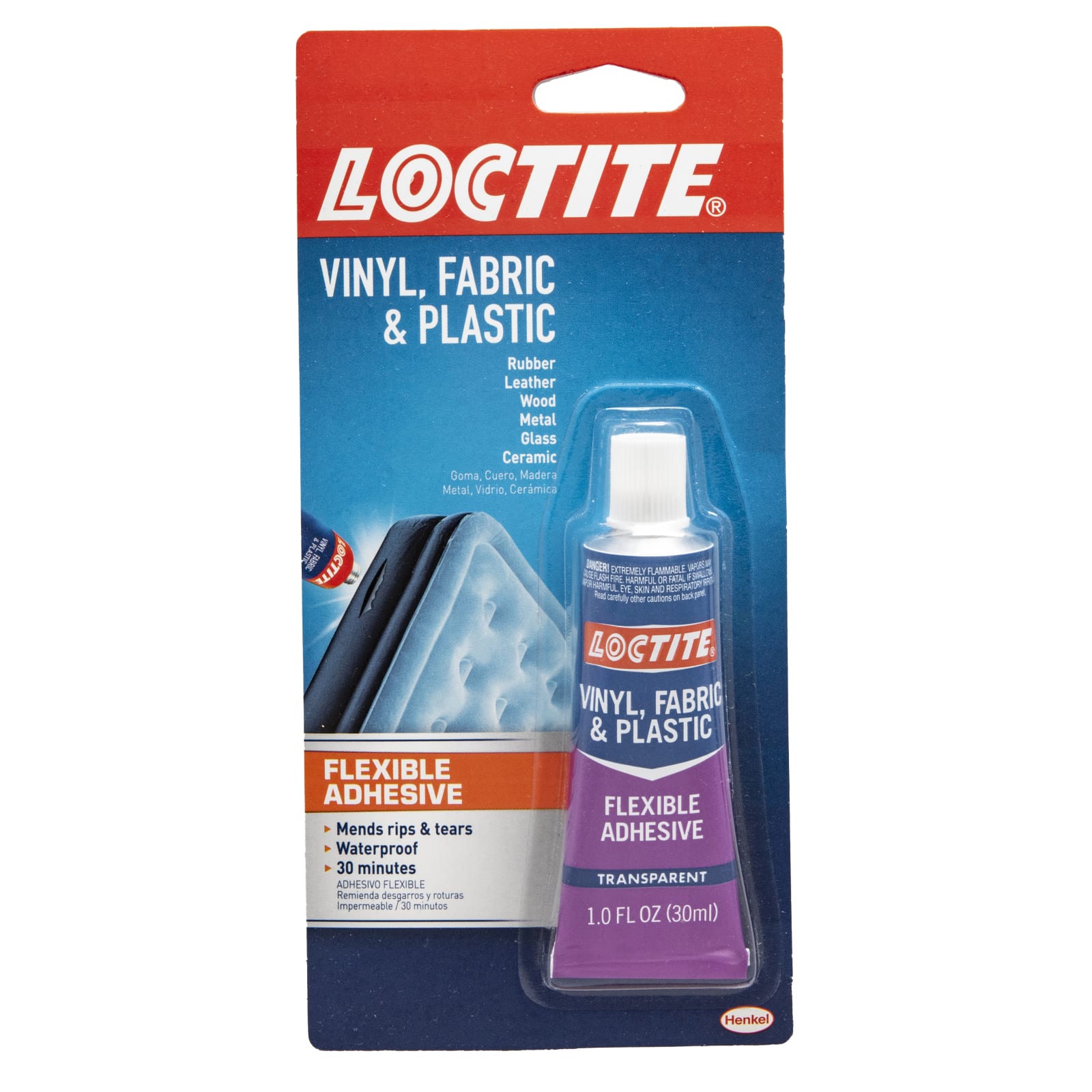 1 fl oz Vinyl, Fabric & Plastic Flexible Adhesive by LocTite at Fleet Farm