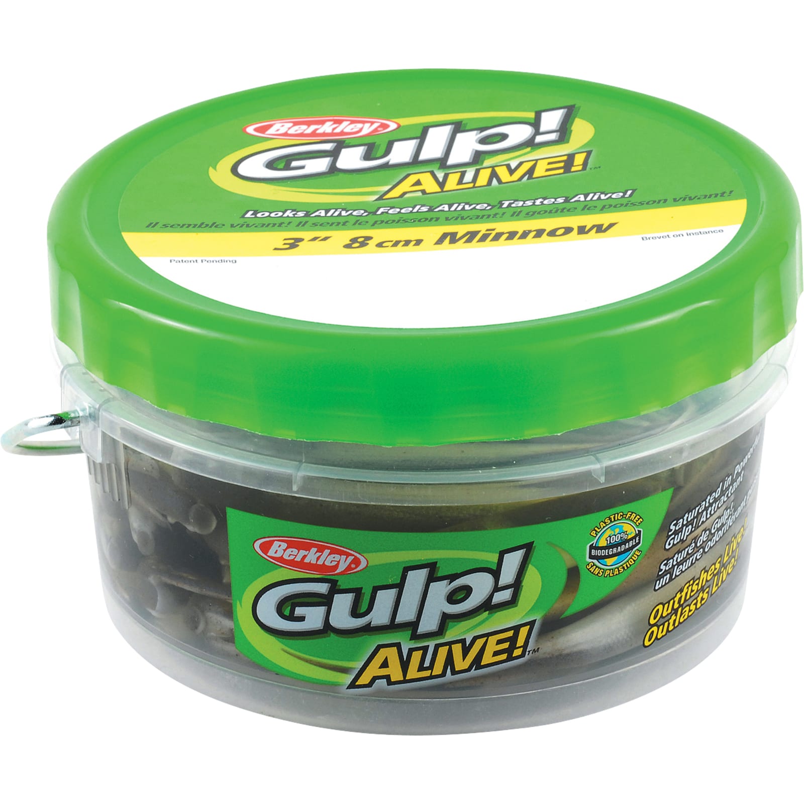 Berkley Gulp! Alive! Minnow Black Shad