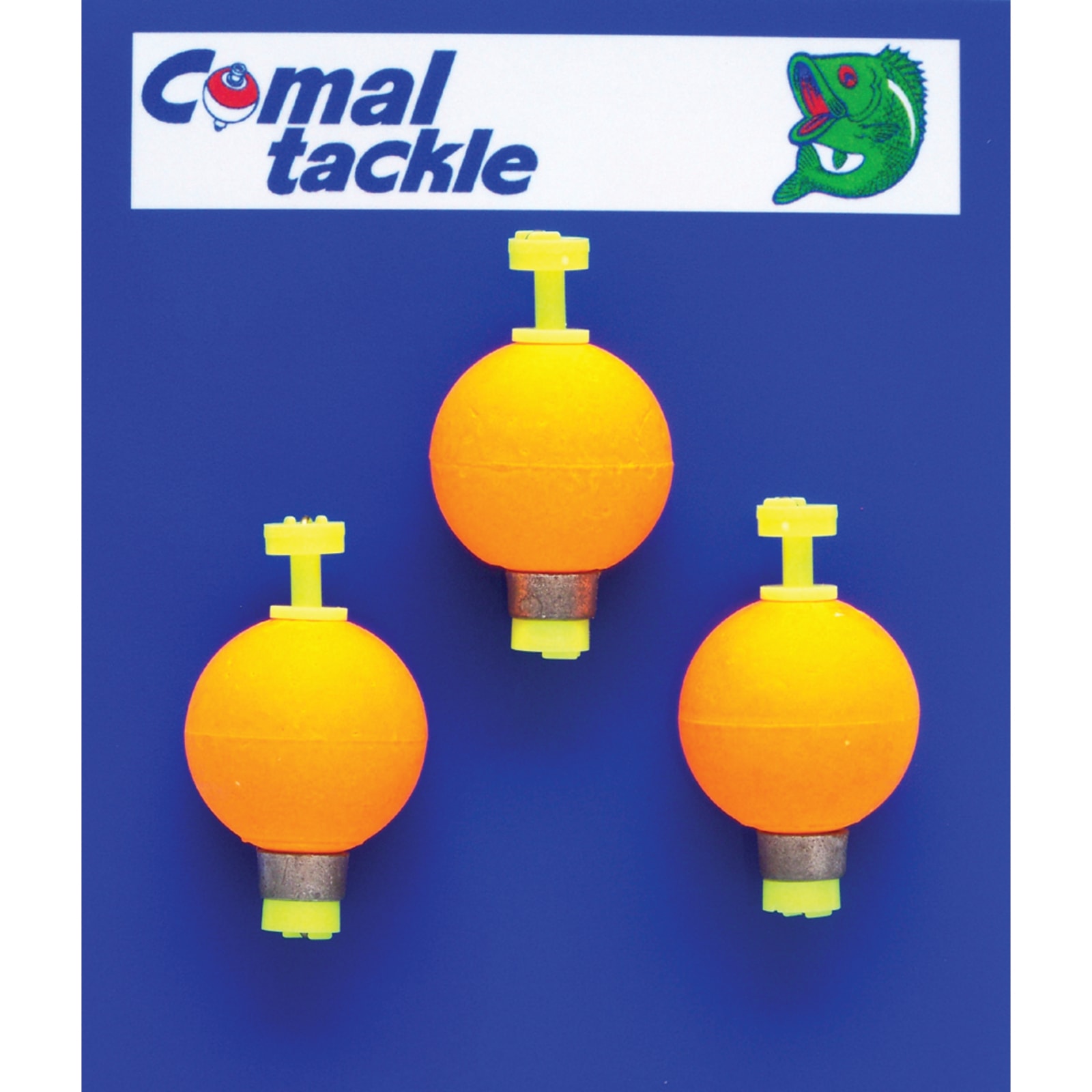 Comal Tackle Weighted Round Snap-On Floats - 1 in. | by Fleet Farm