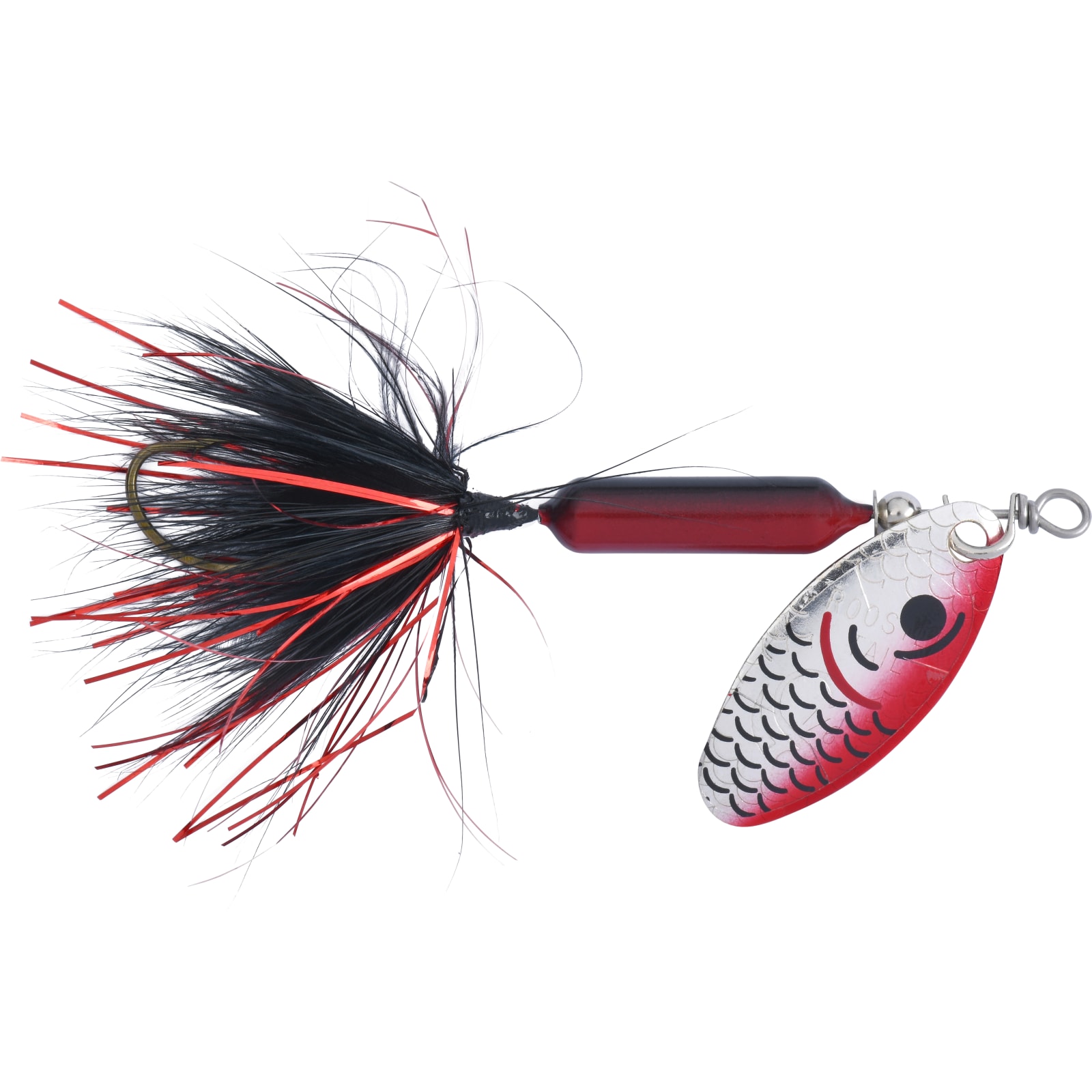 Rooster Tail - Tinsel Black by Yakima at Fleet Farm