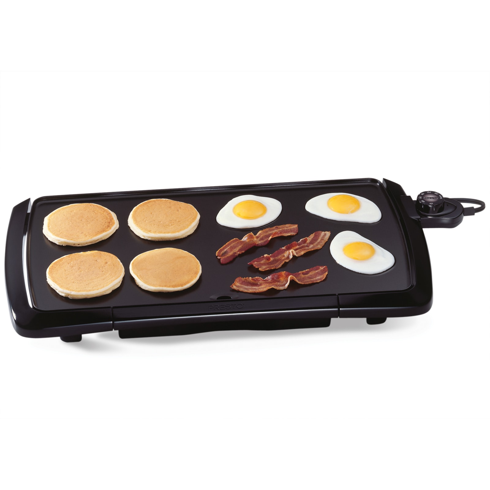 Large Ceramic Nonstick Electric Griddle for Pancakes Eggs Burgers