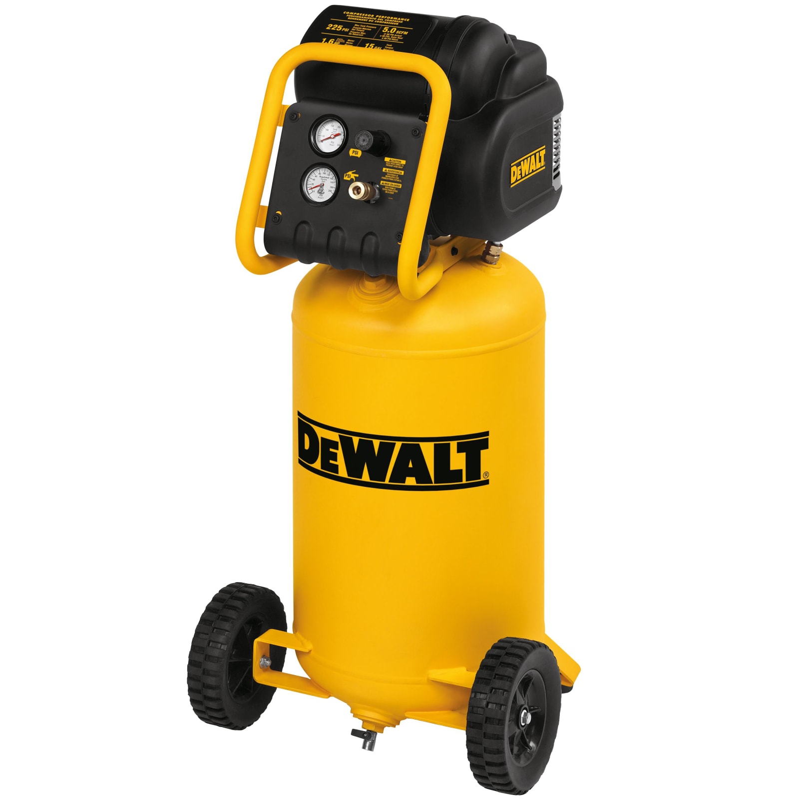 1.6 HP Continuous 225 PSI 15 gal Air Compressor by DEWALT at Fleet Farm