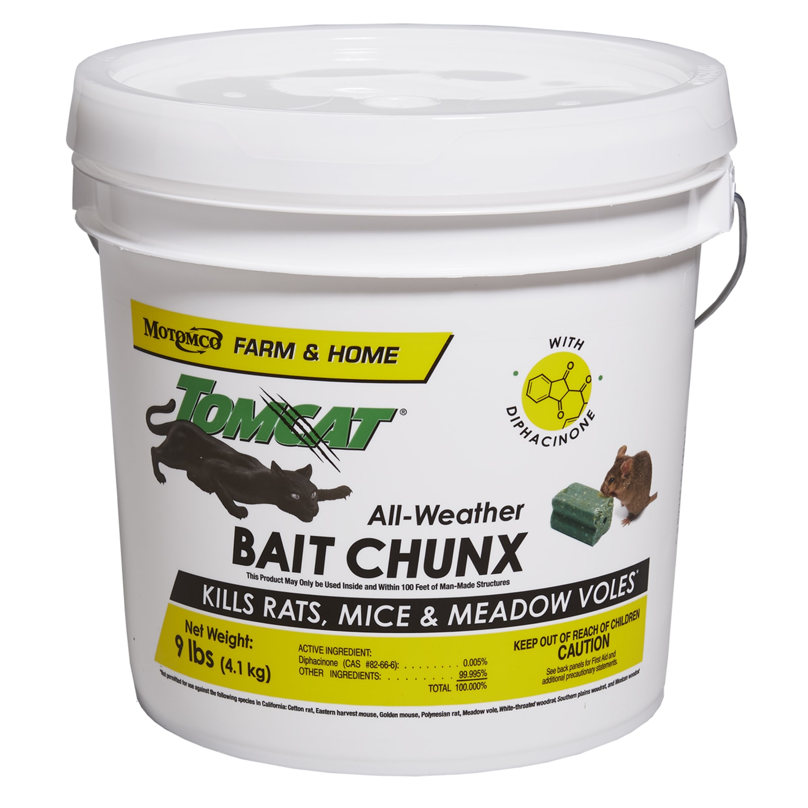 9 lb All-Weather Rat & Mice Bait 1 oz Chunx by Tomcat at Fleet Farm