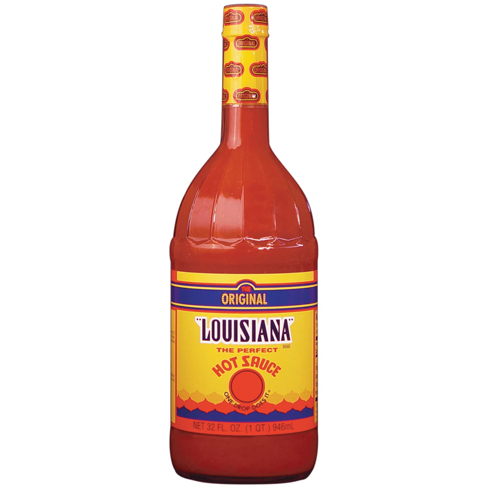 Louisiana Hot Sauce, 32 Fl Oz - Pay Less Super Markets