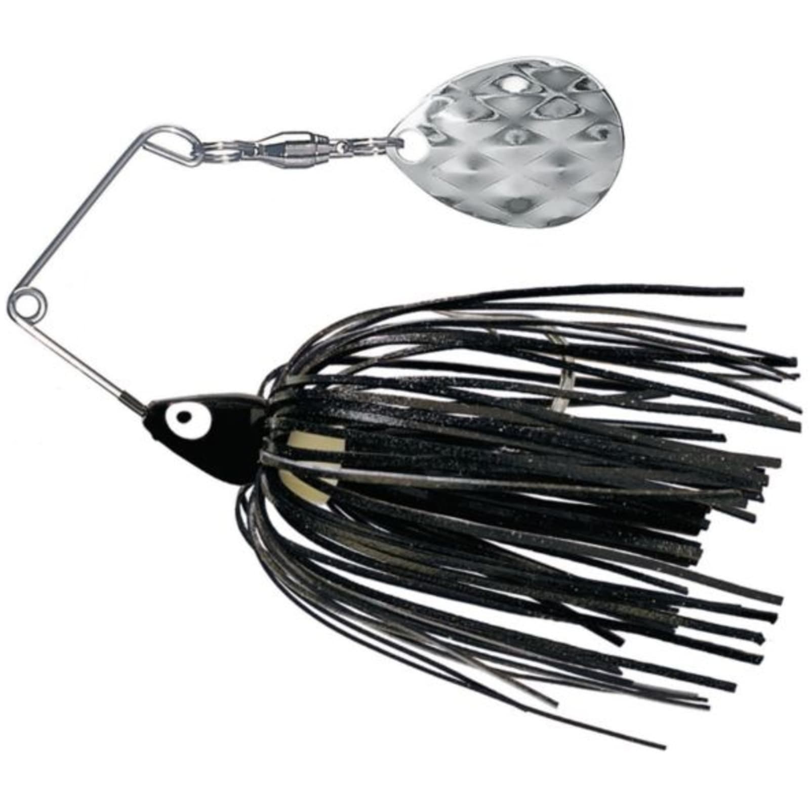 Mini-King Spinnerbait - Black by Strike King at Fleet Farm